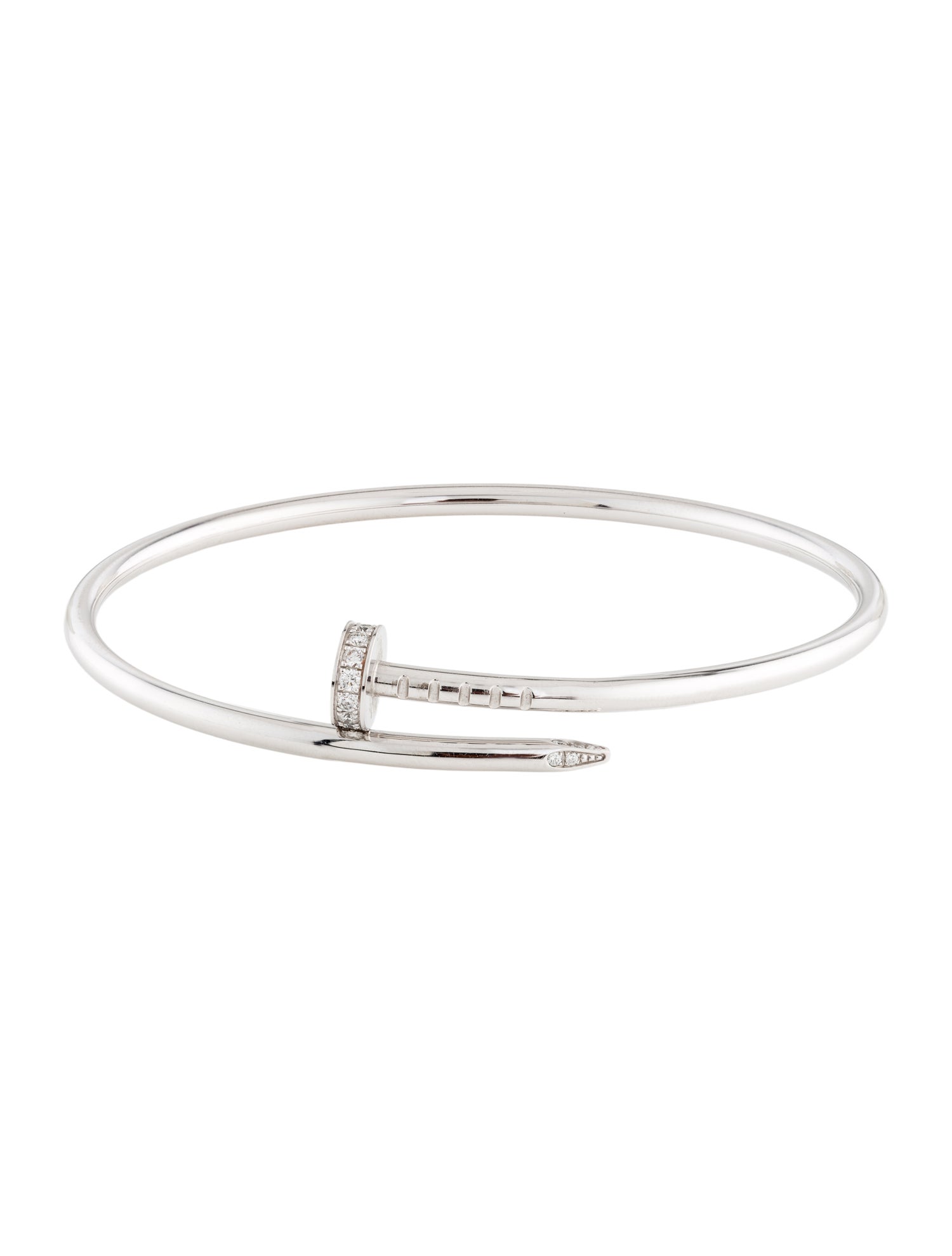 Cartier Juste un Clou Bracelet, Small Model, Diamonds