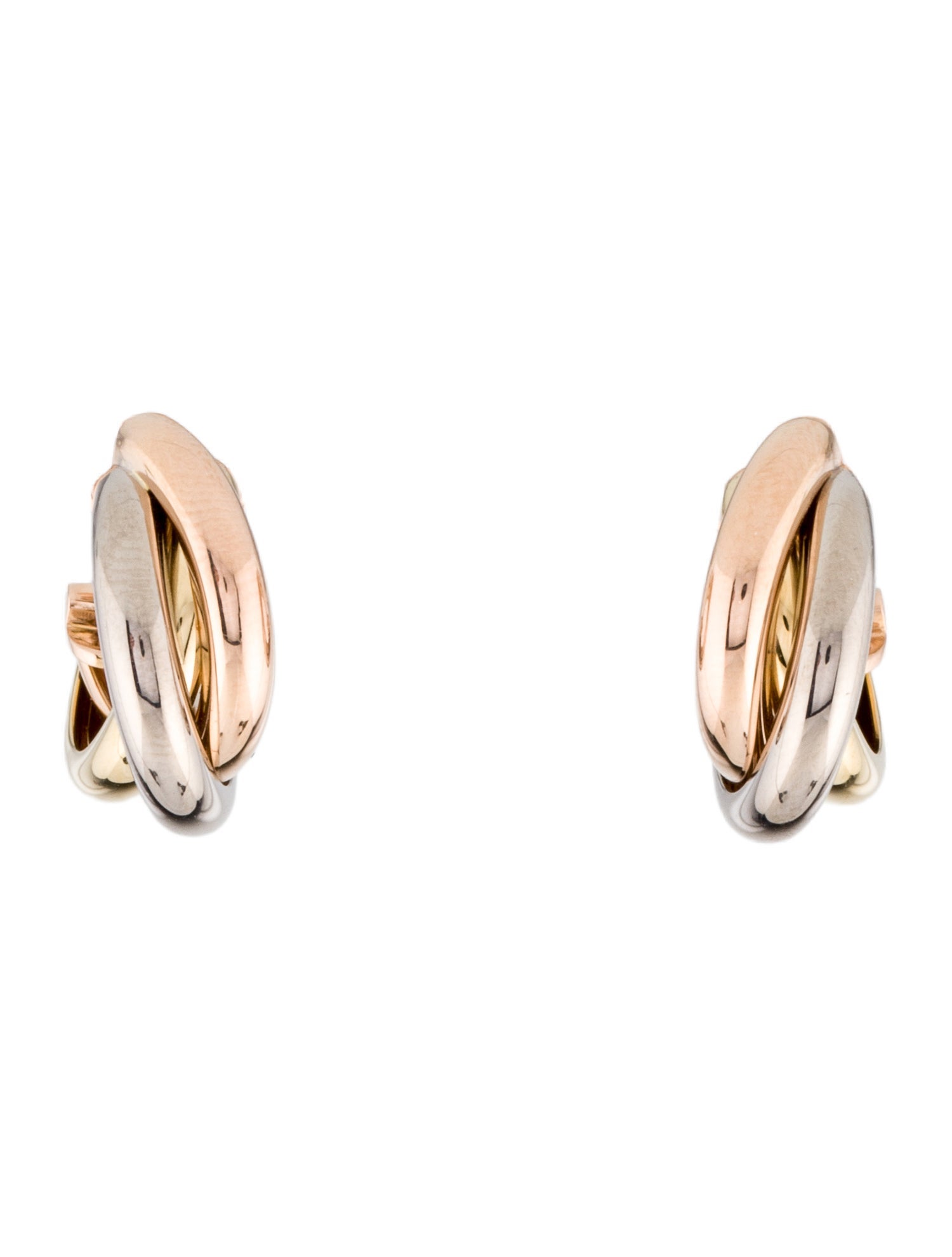 Cartier Trinity Earrings, Classic Model