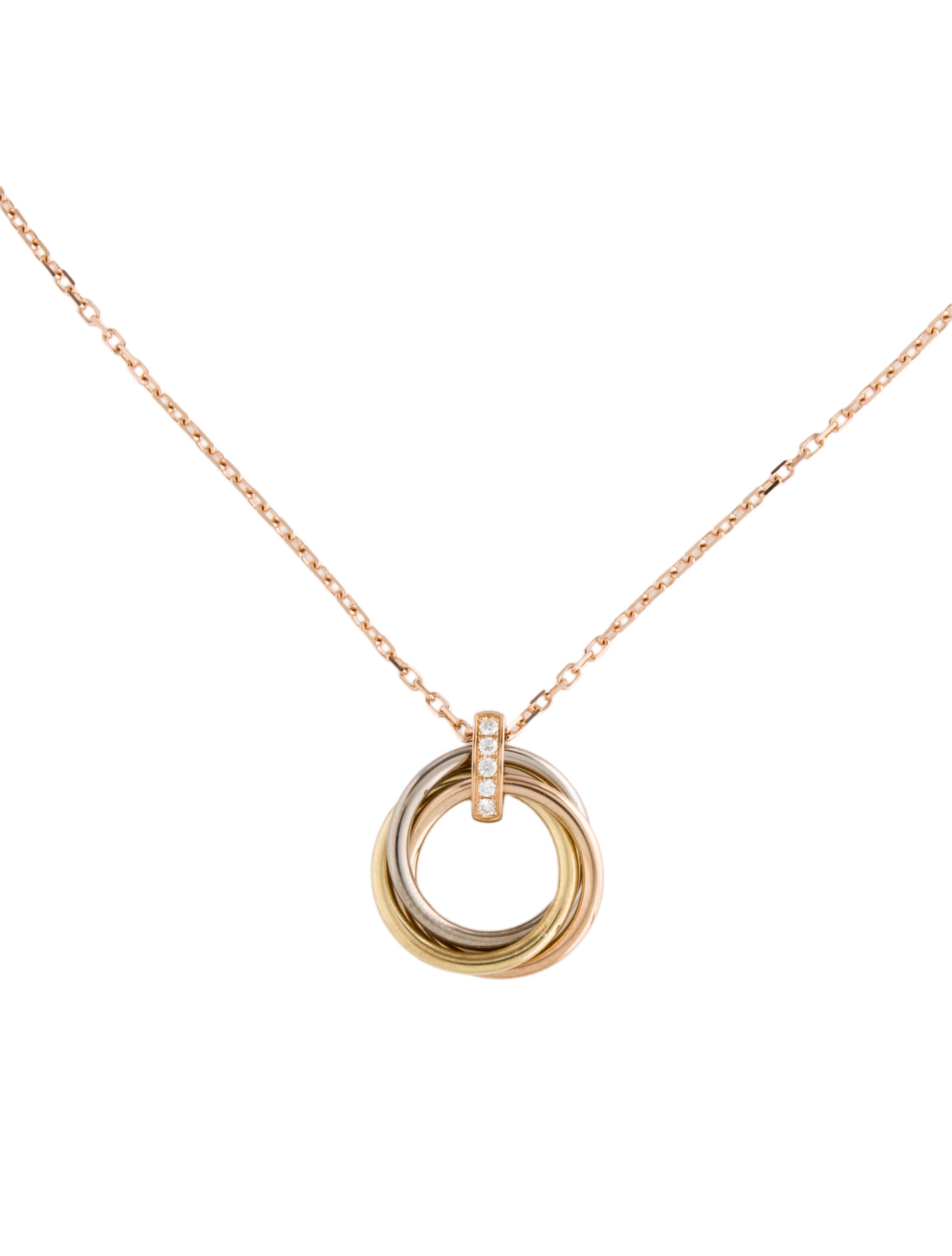 Cartier Trinity Pendant, Medium Model