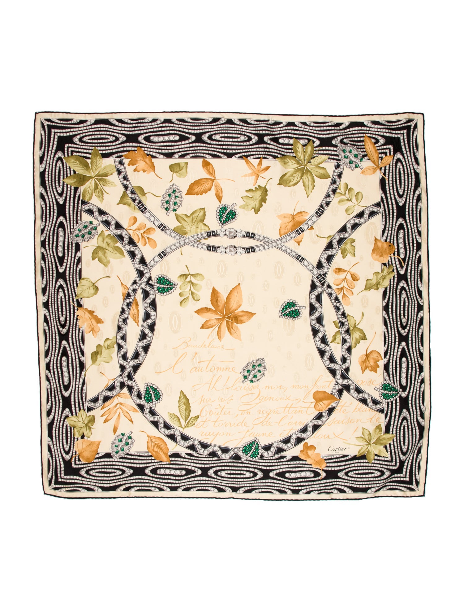 Cartier Printed Scarf