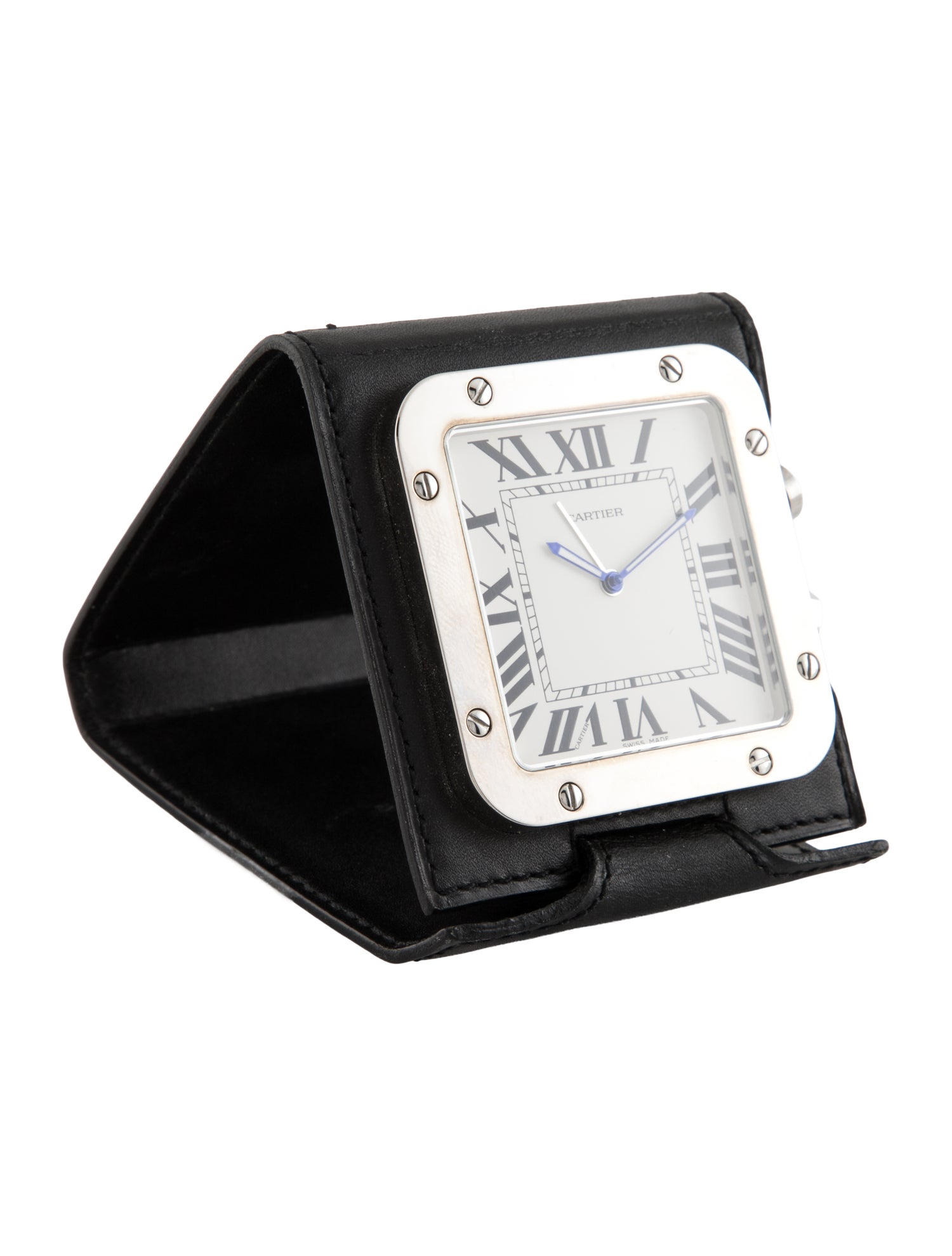 Cartier Santos Travel Alarm Clock