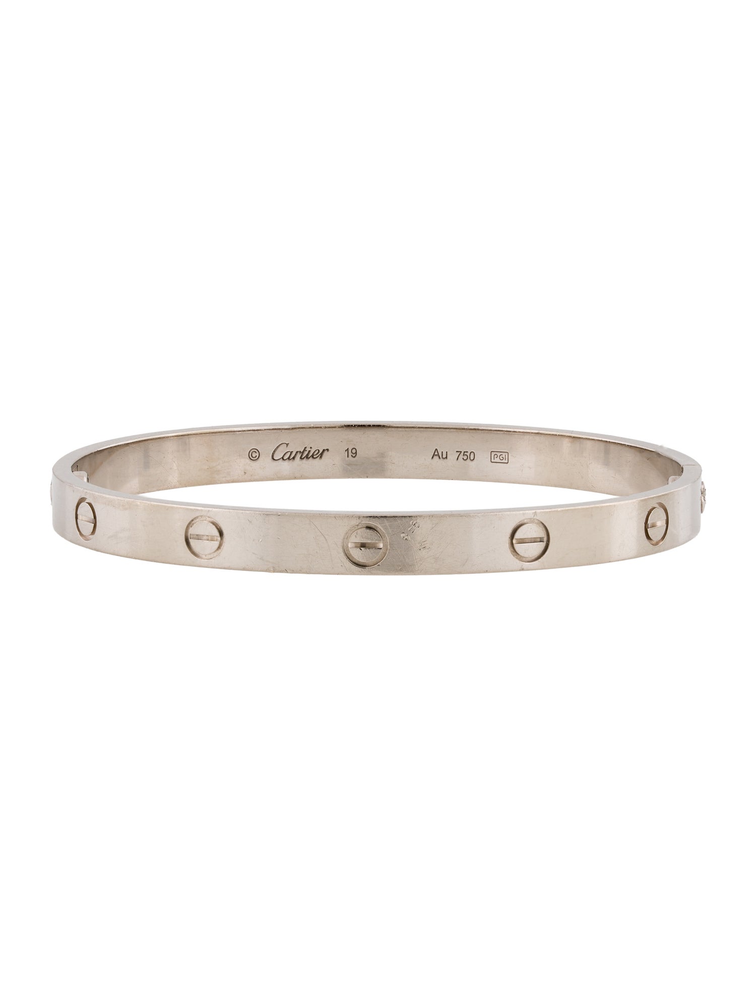 Cartier LOVE Bracelet, Classic Model