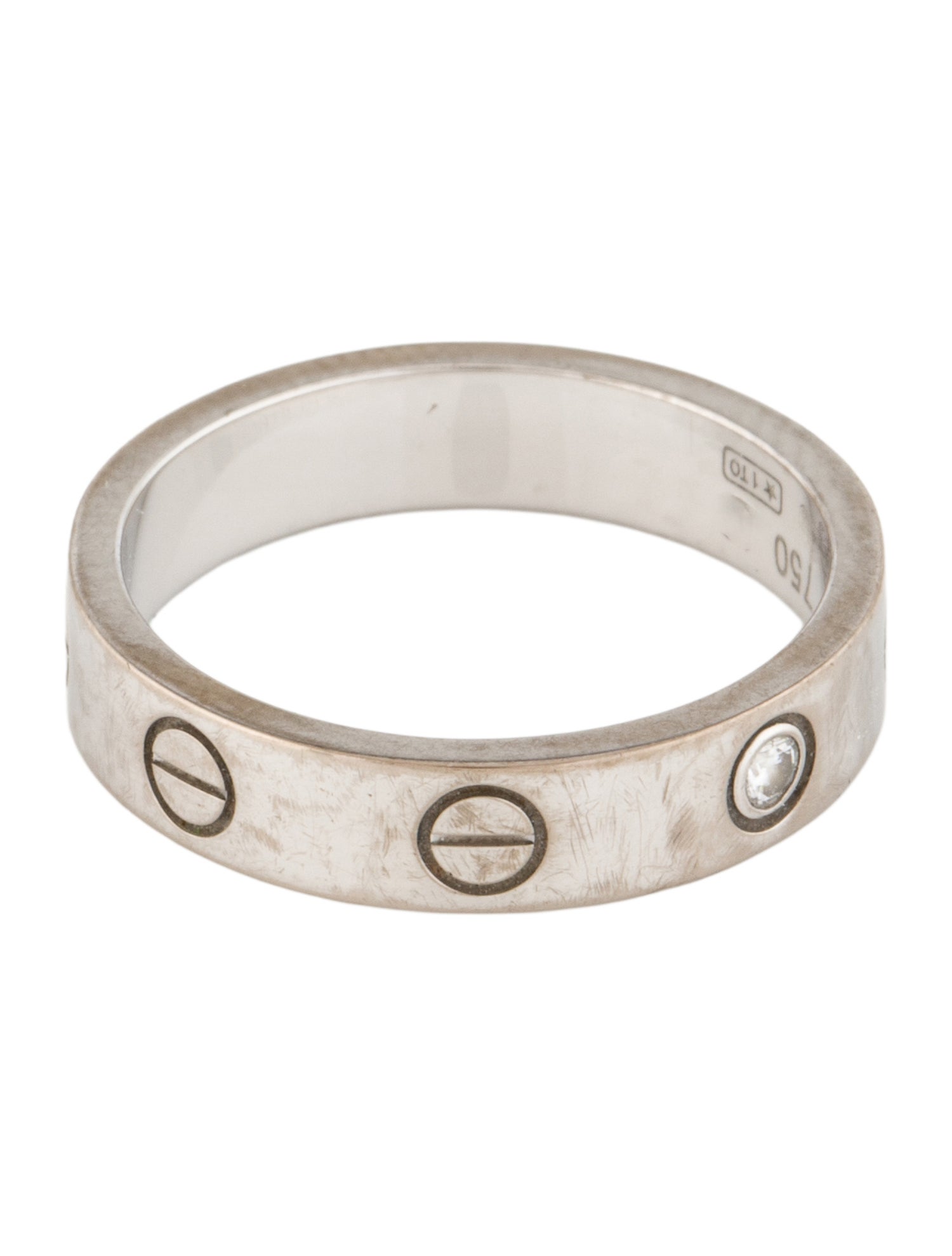 Cartier LOVE Ring, Small Model, 1 Diamond