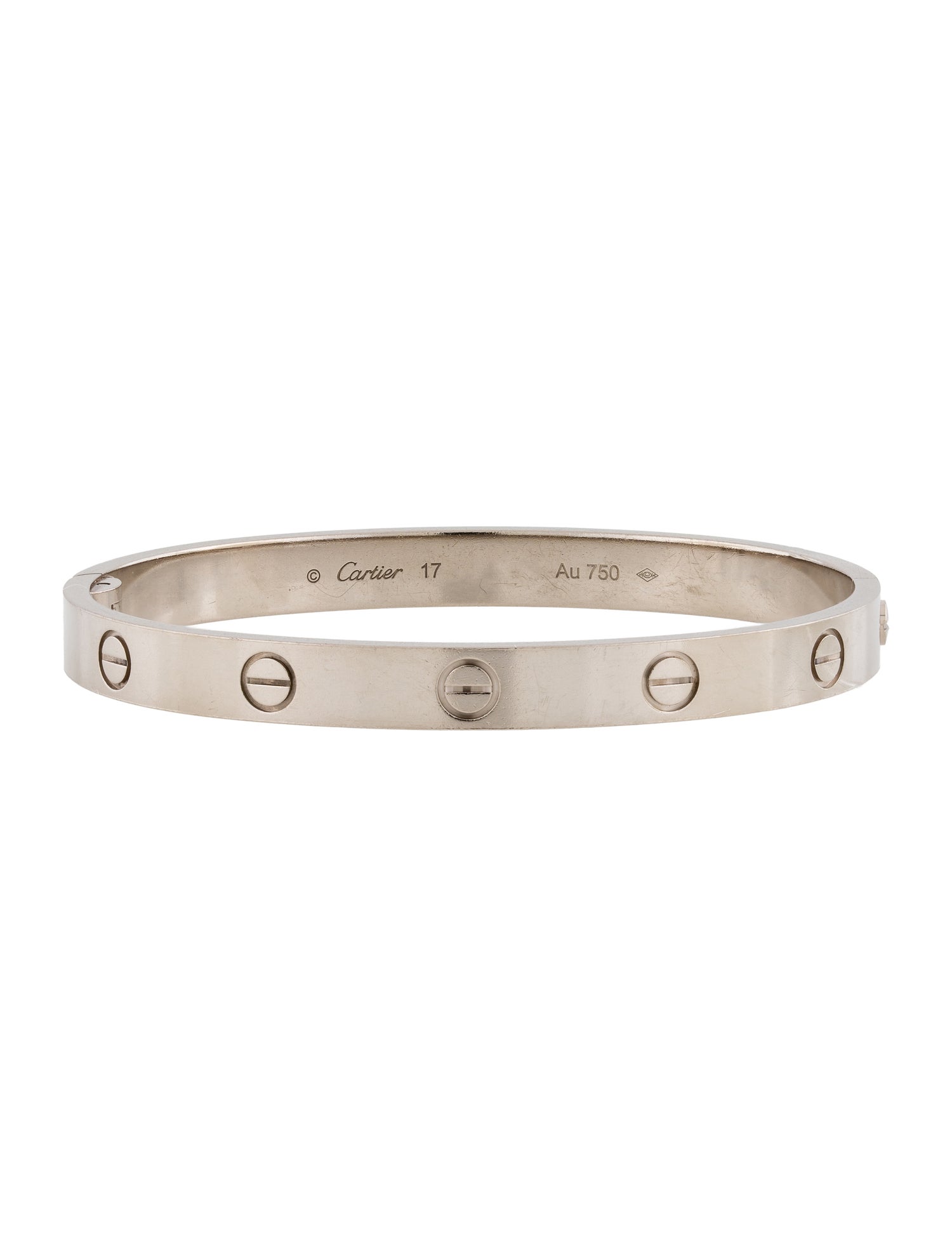 Cartier LOVE Bracelet, Single-Screw Closure, Classic Model