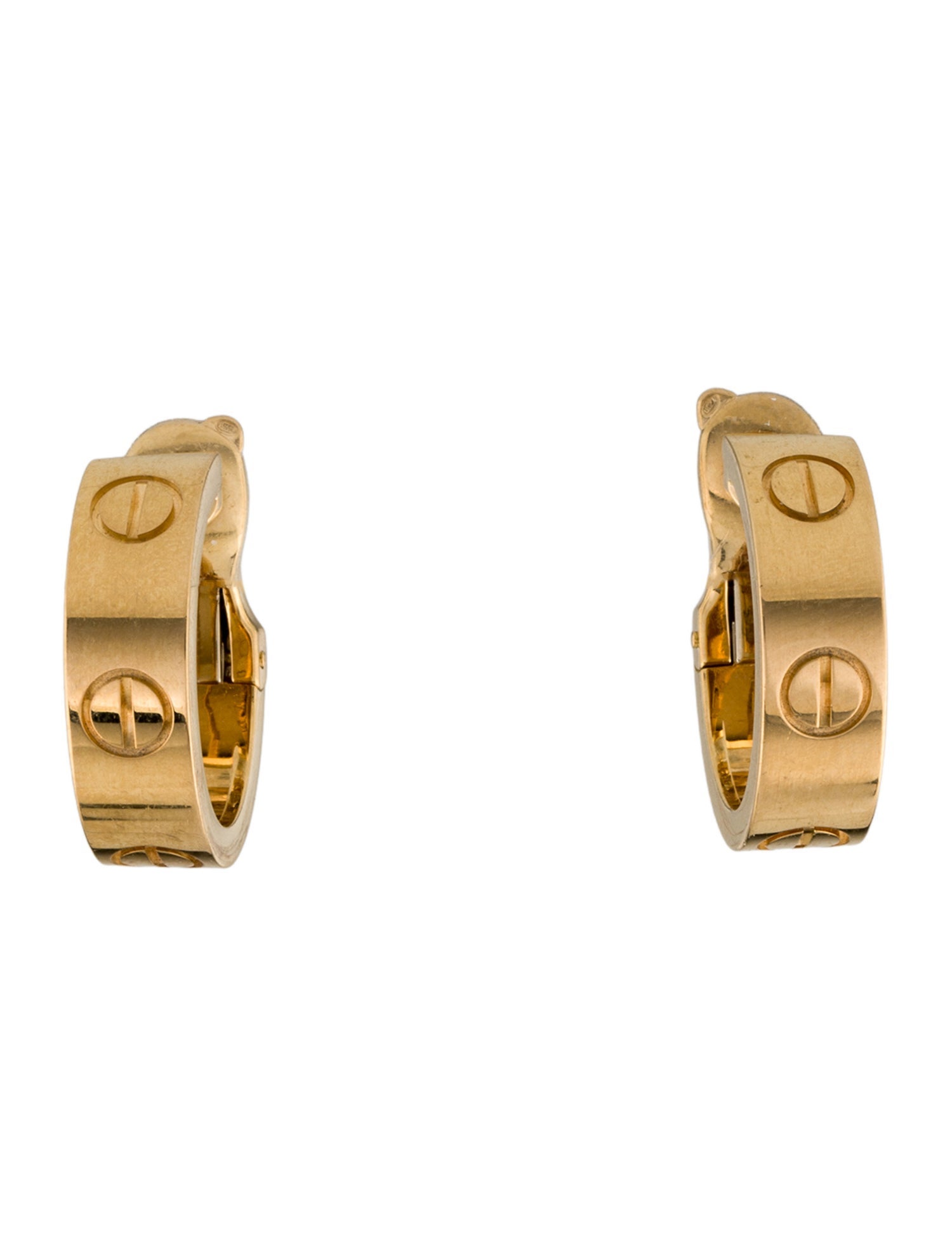 Cartier LOVE Hoop Earrings, Classic Model