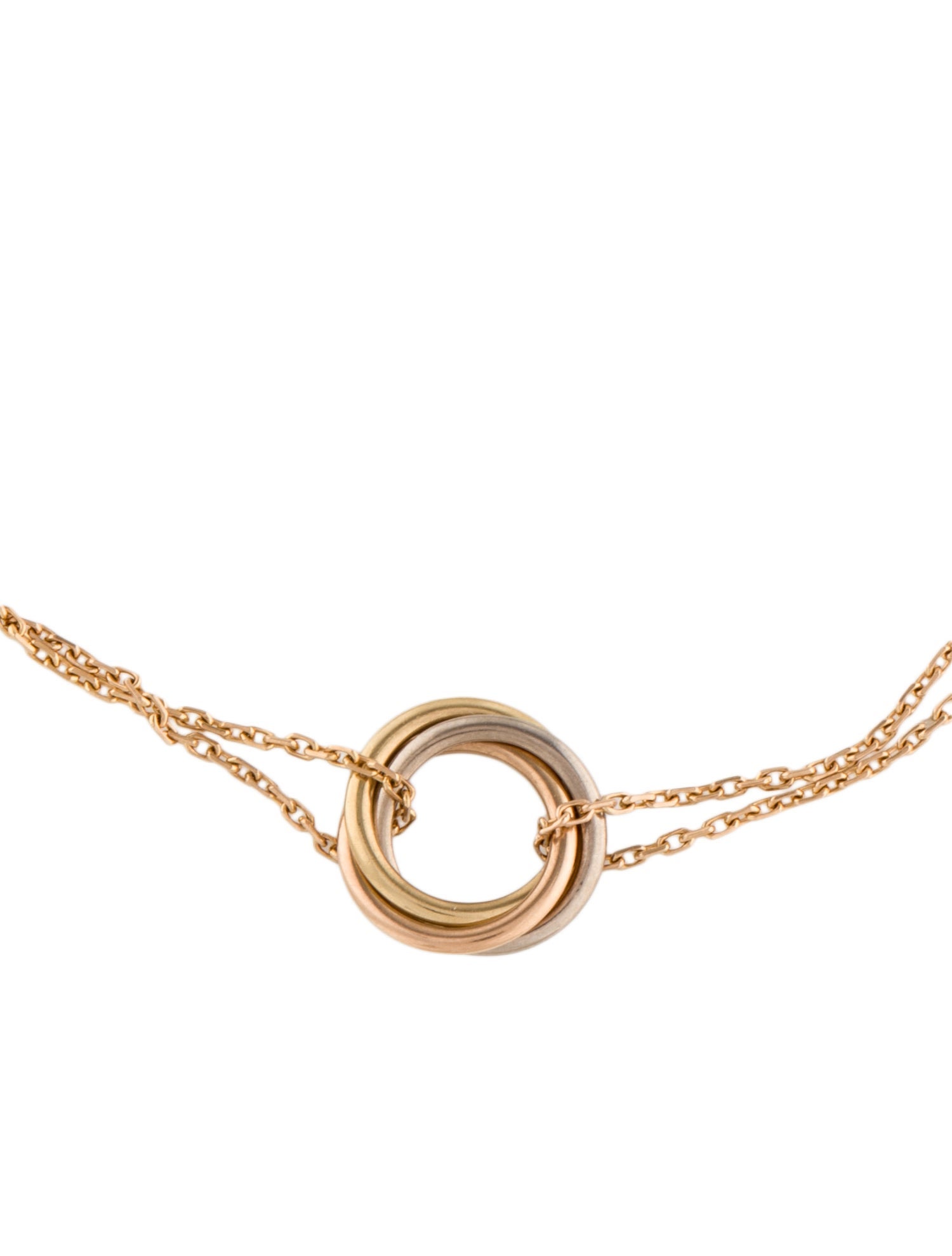 Cartier Trinity Bracelet on Chain