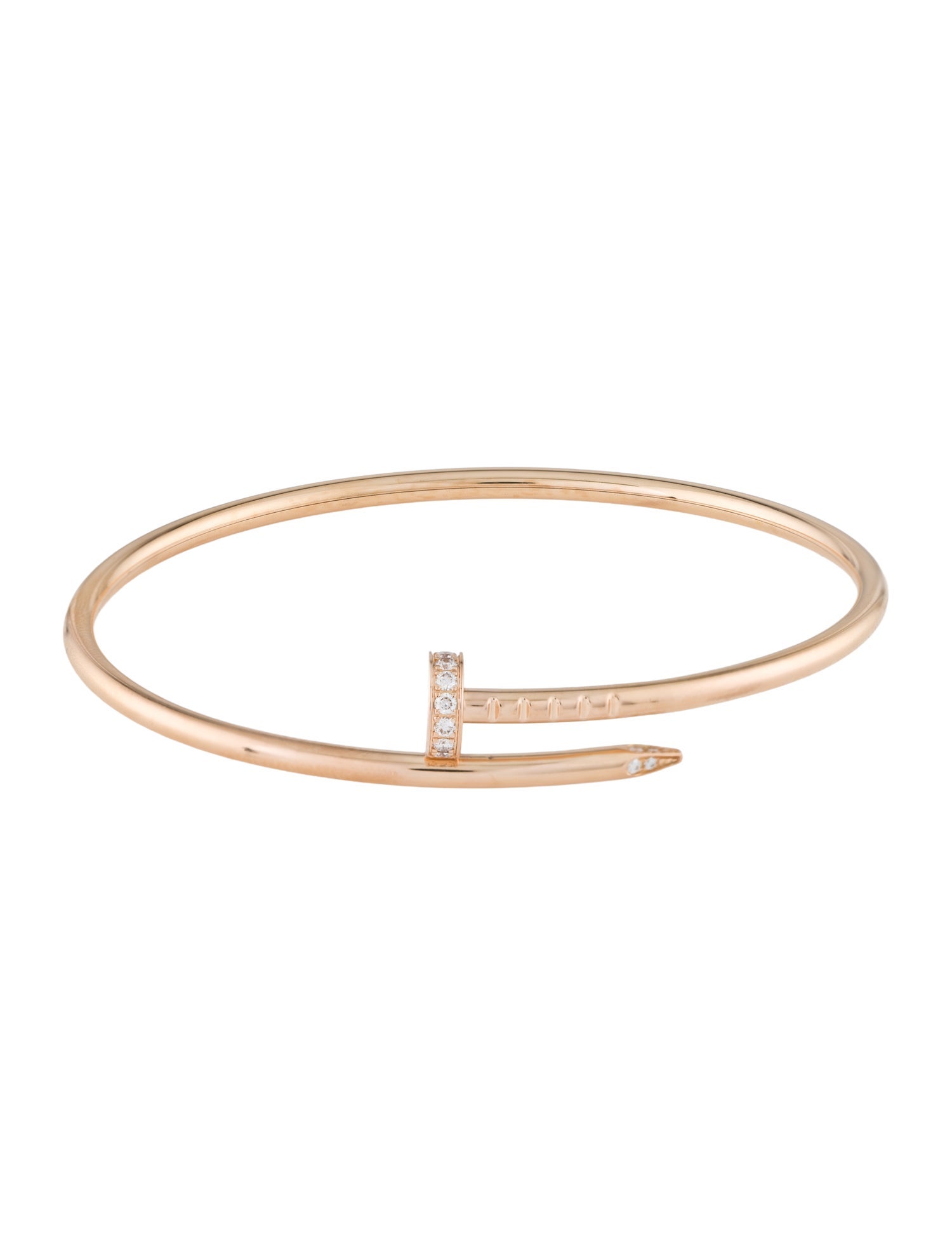 Cartier Juste un Clou Bracelet, Small Model, Diamonds