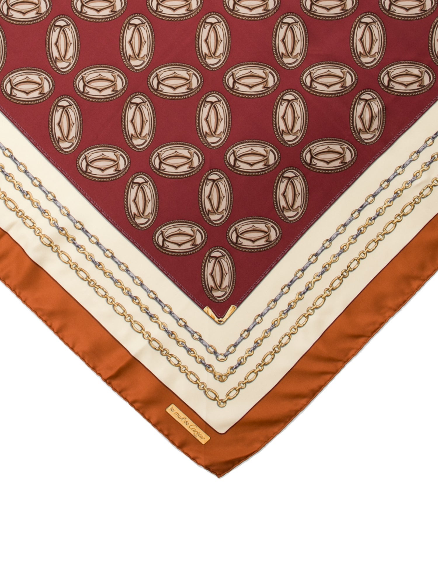 Cartier Silk Printed Scarf