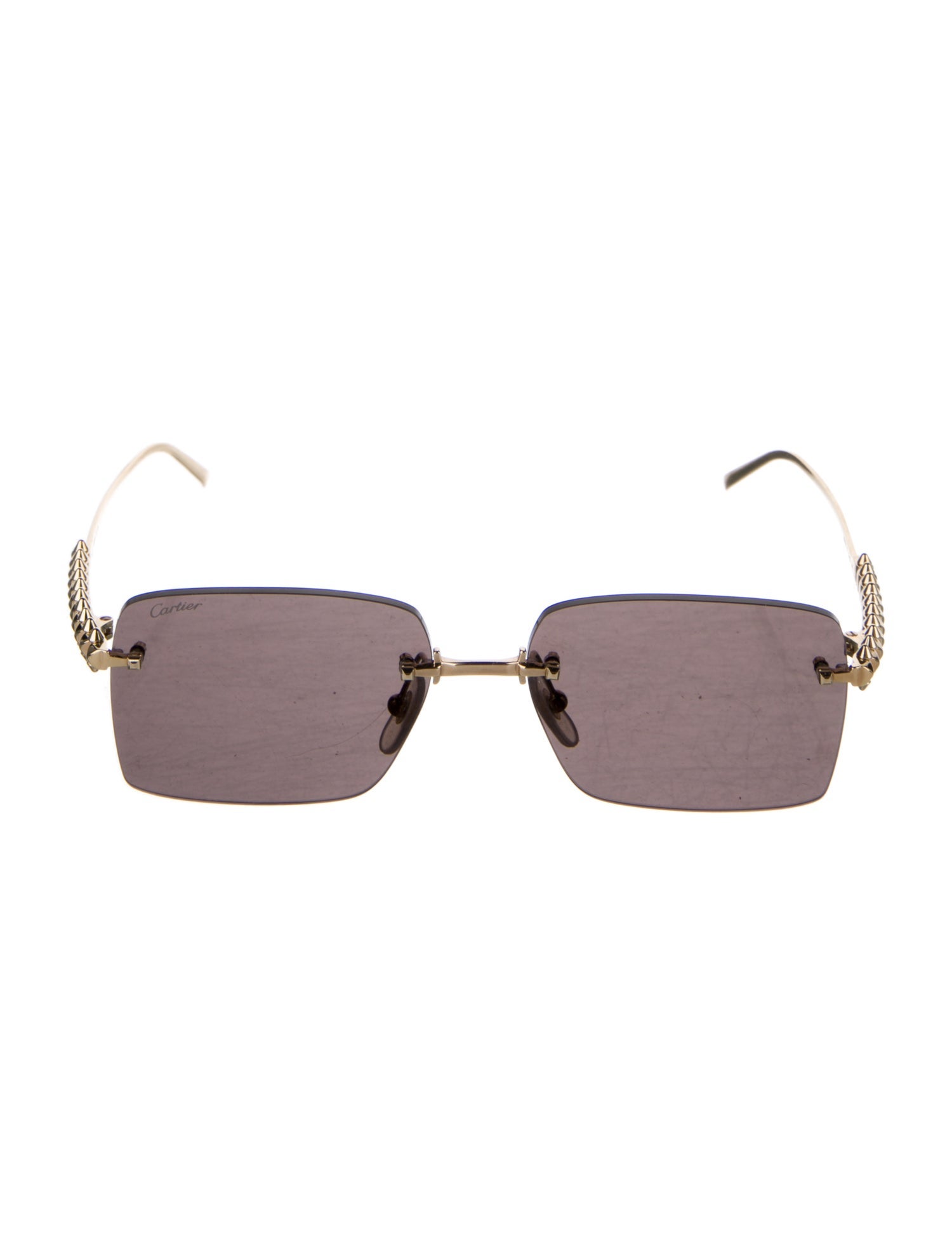 Cartier Clash de Cartier Spike Accents Sunglasses
