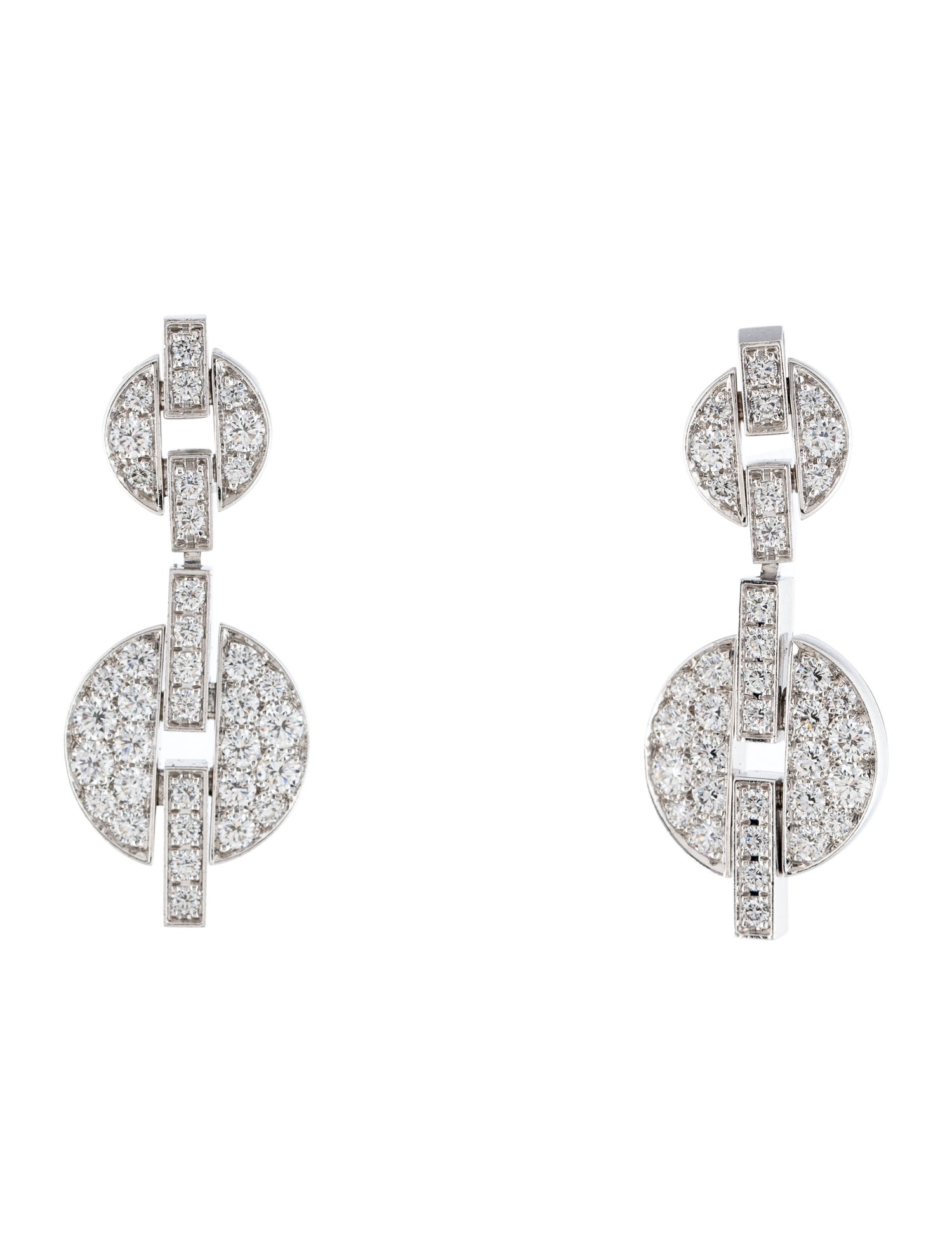 Cartier Diamond Himalia Earrings