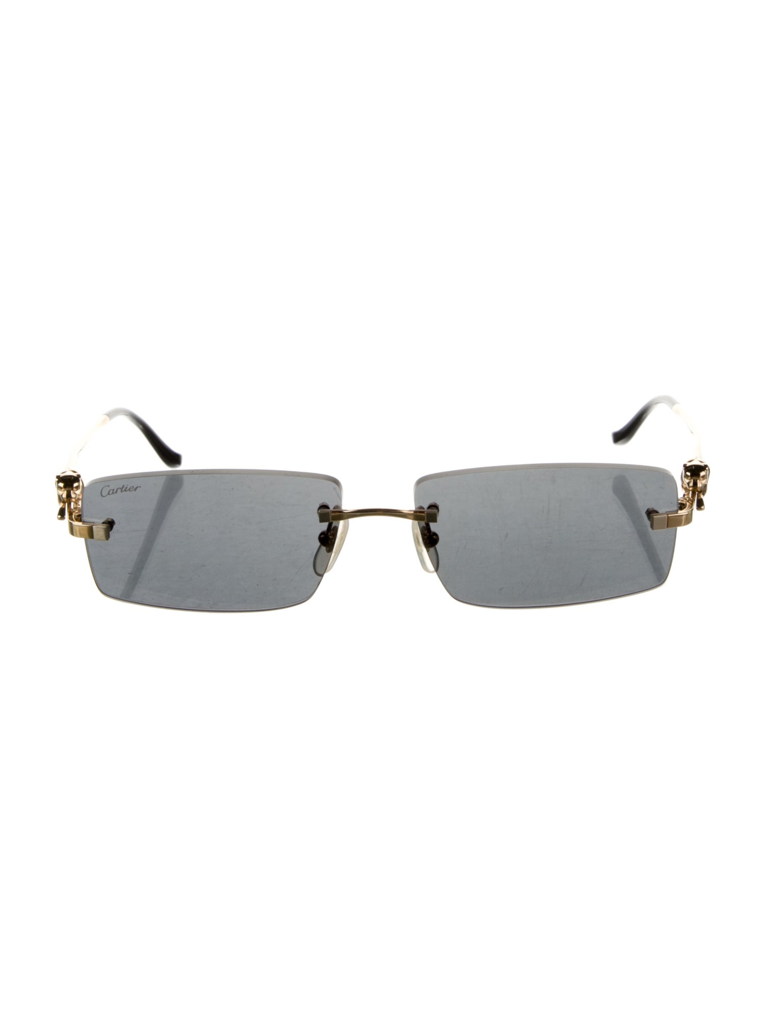 Cartier Panthère Square Sunglasses w/ Tags