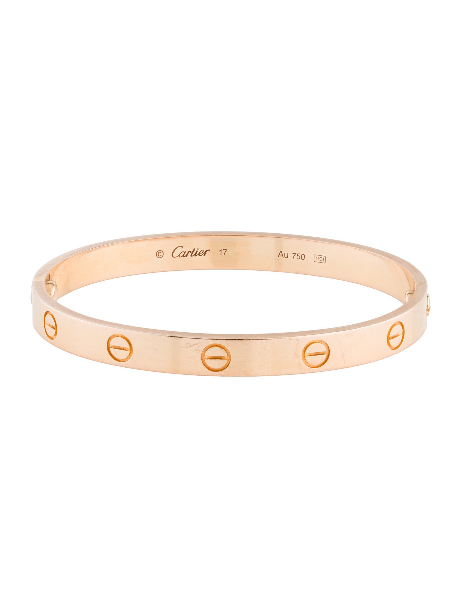 Cartier LOVE Bracelet, Classic Model