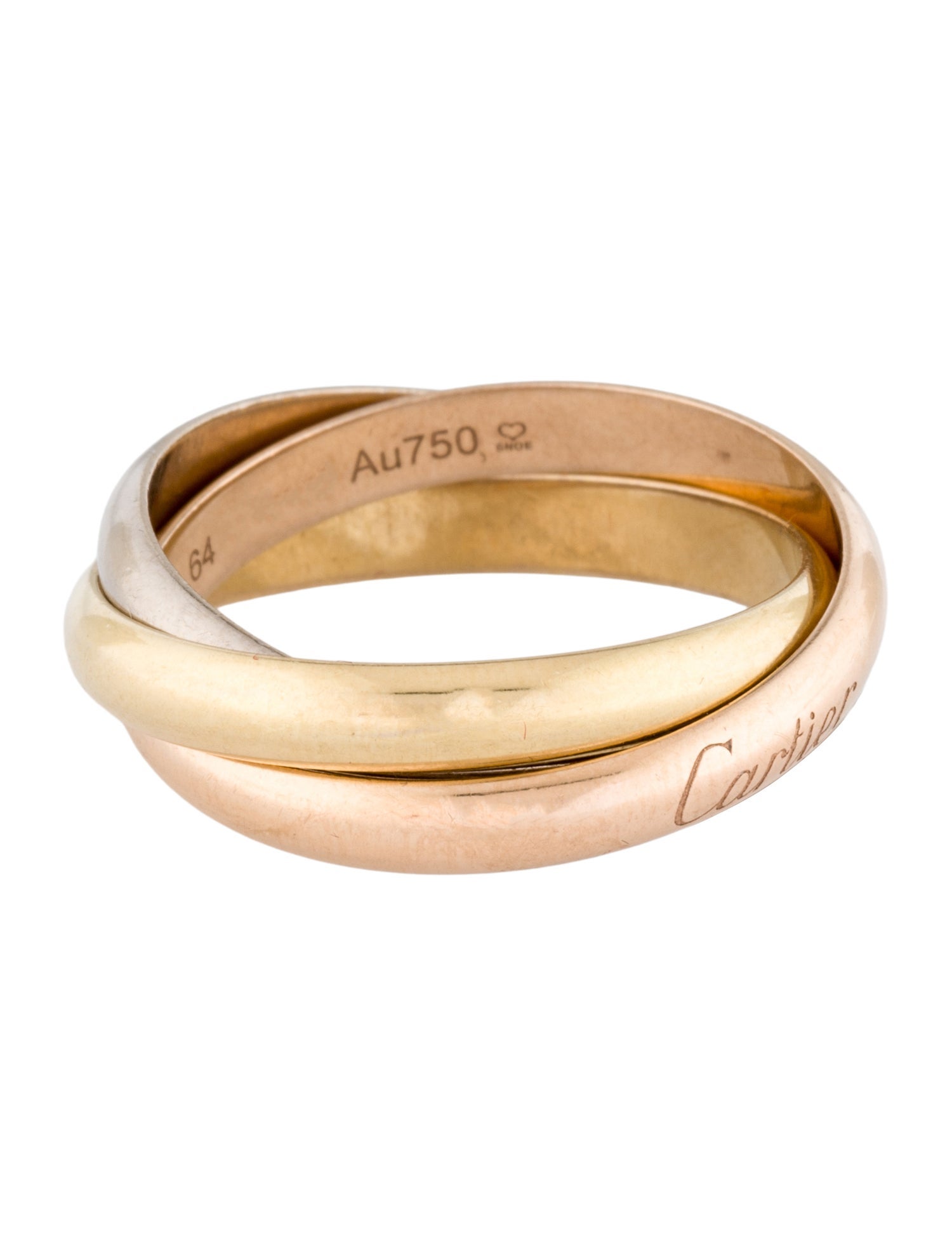 Cartier Trinity Ring, Classic Model