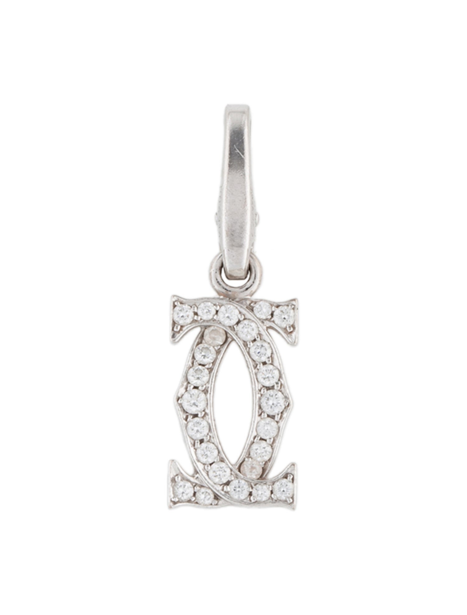 Cartier Vintage Double C de Cartier Decor Charm