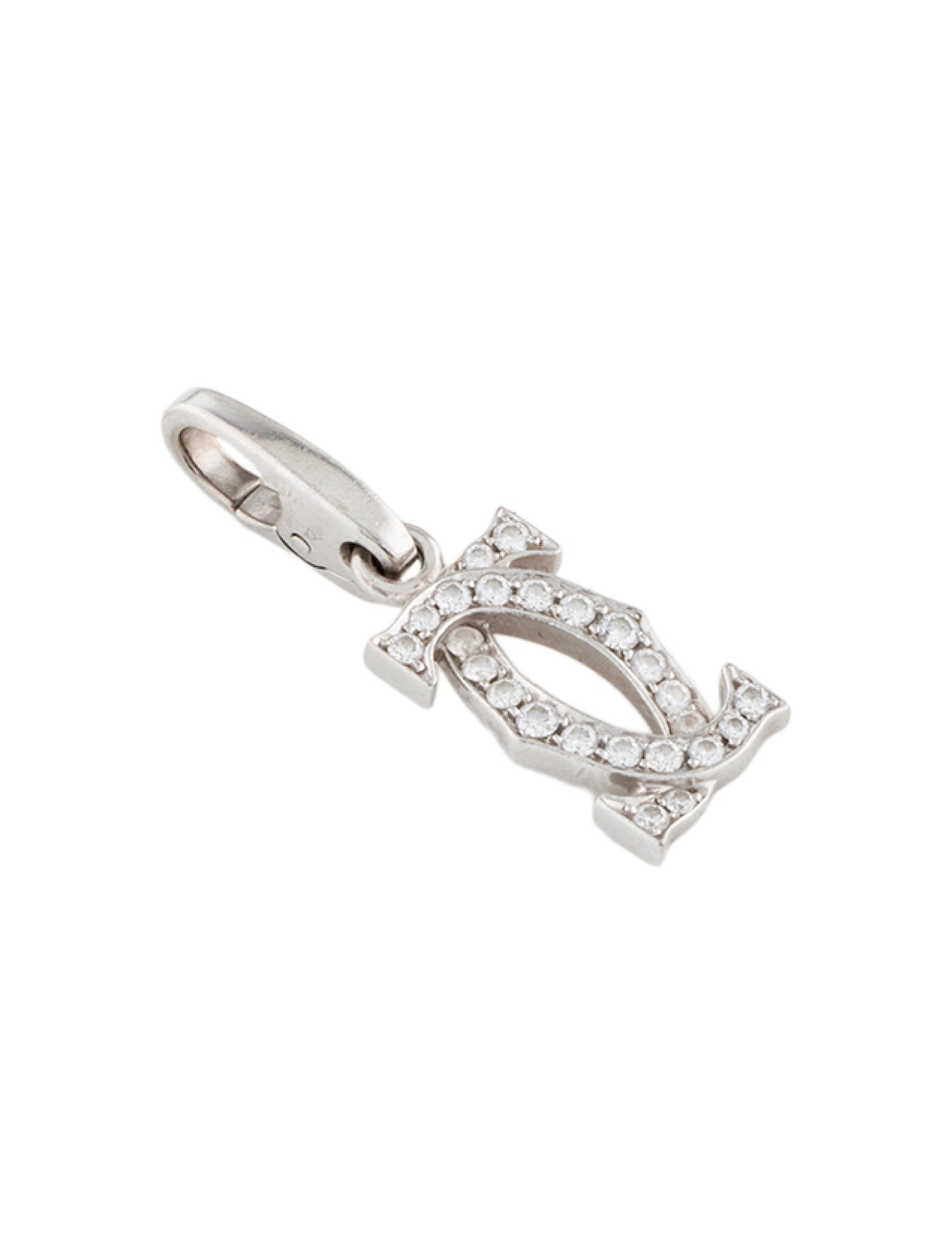 Cartier Vintage Double C de Cartier Decor Charm