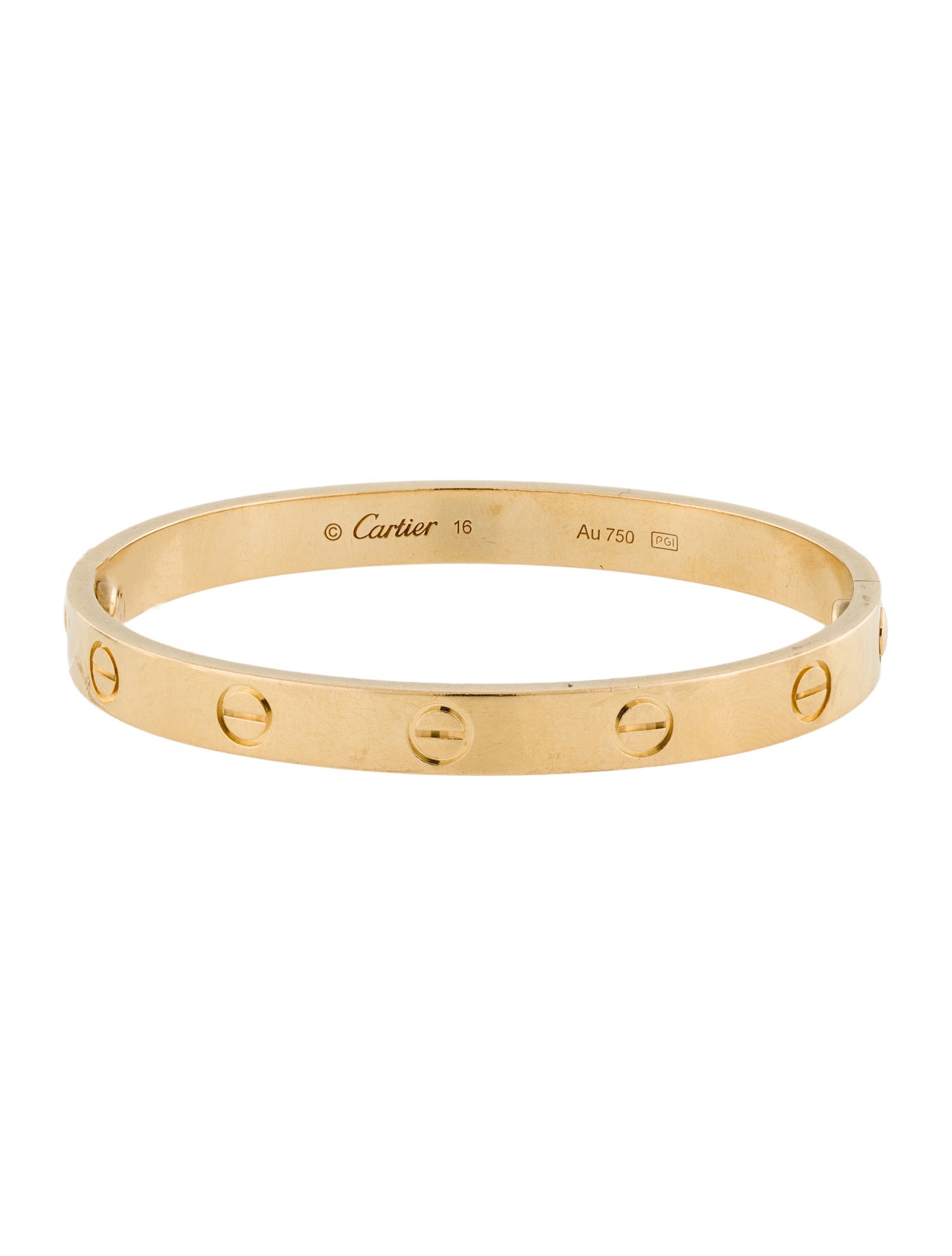 Cartier LOVE Bracelet, Classic Model