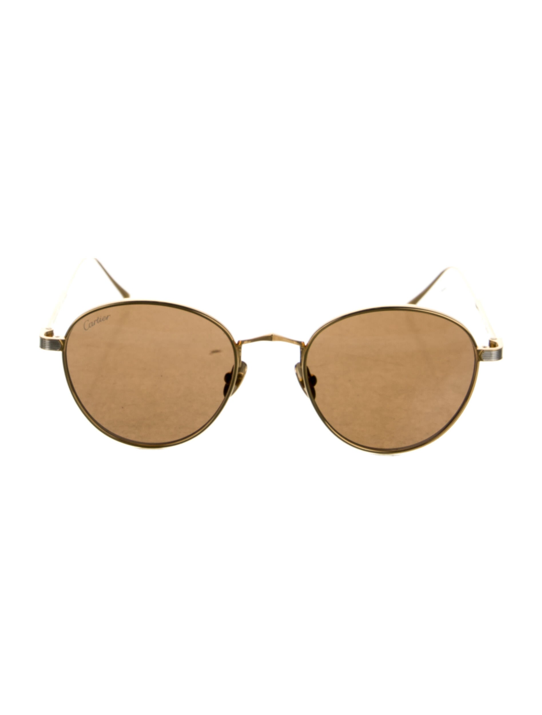 Cartier Aviator Tinted Sunglasses