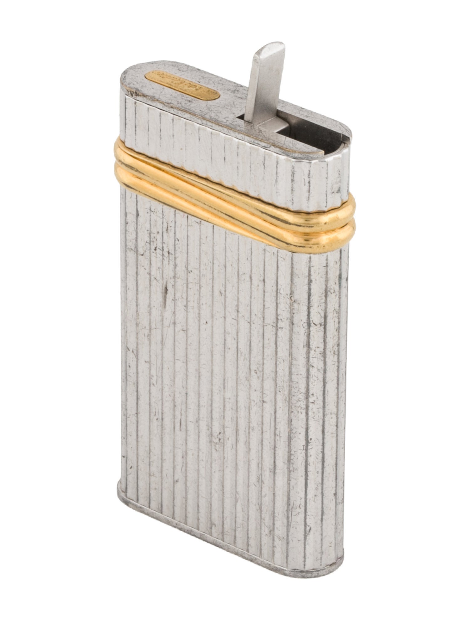 Cartier Two-Toned Metal Sweetener Box