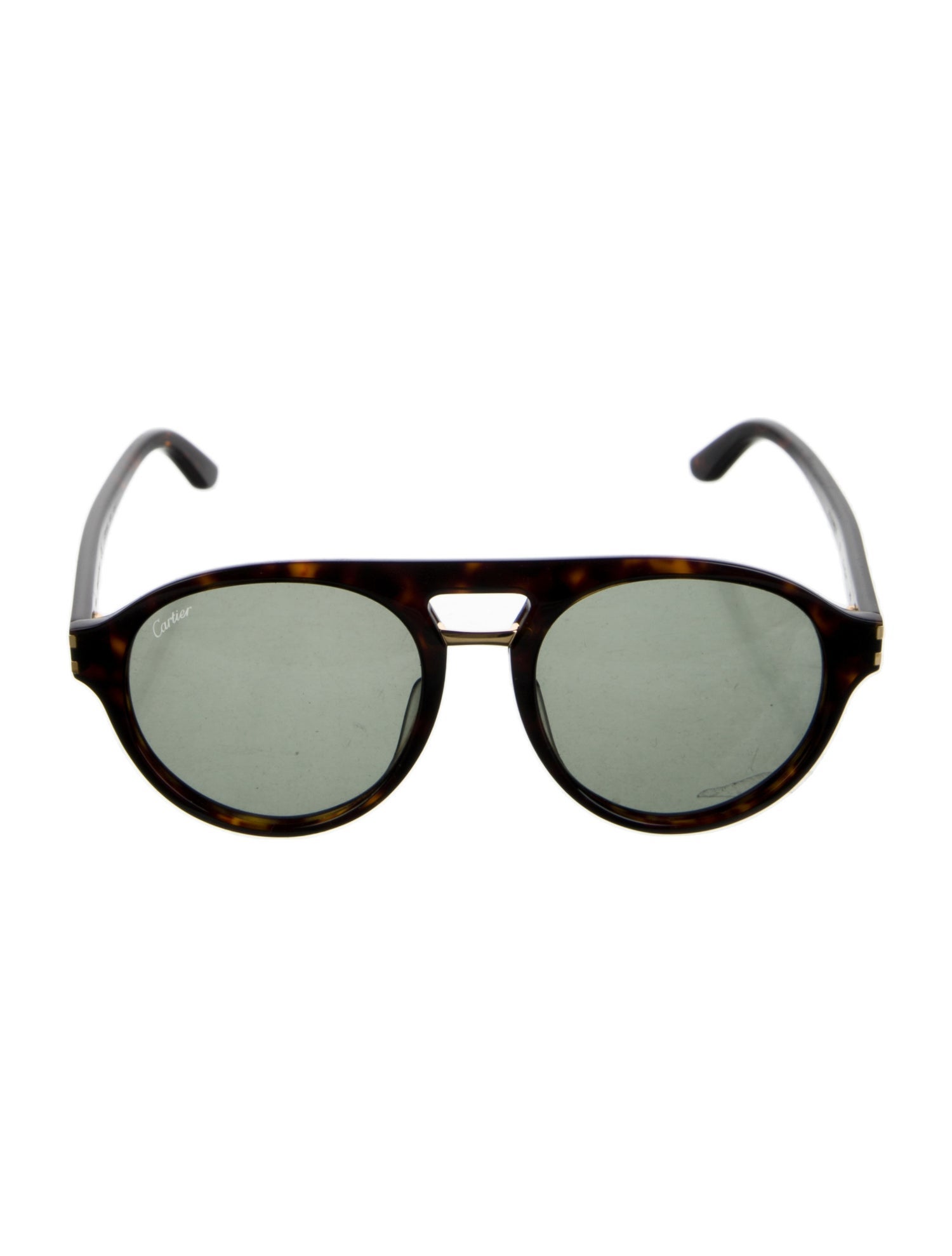 Cartier Round Tinted Sunglasses