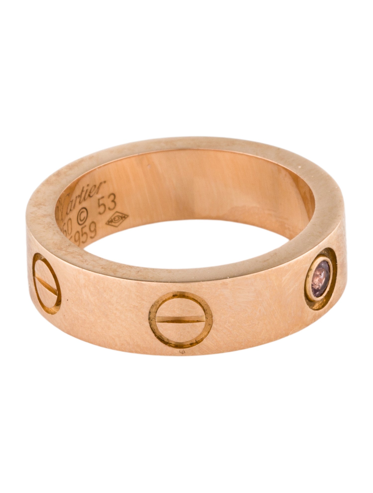 Cartier LOVE Sapphire Ring