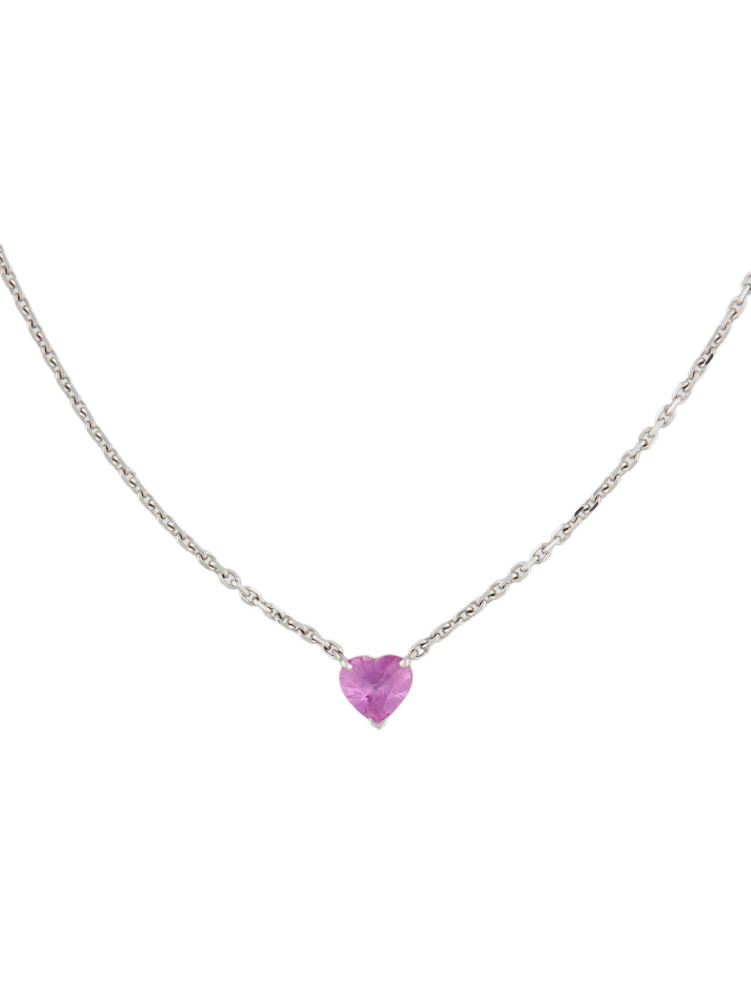 Cartier Vintage Sapphire Heart Necklace