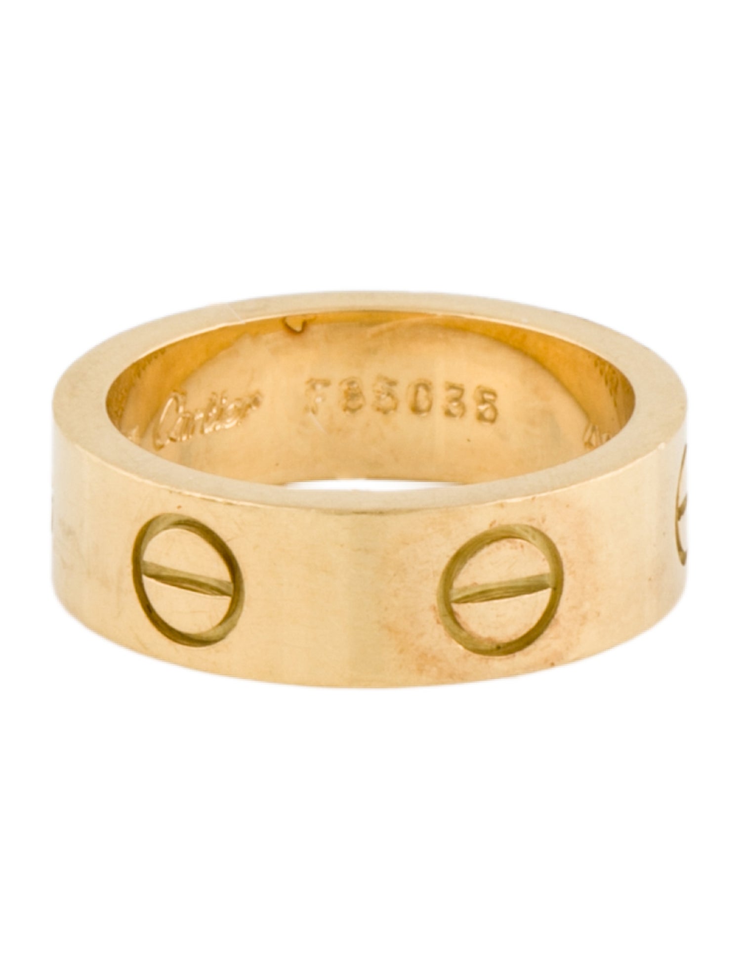 Cartier Vintage LOVE Ring, Classic Model