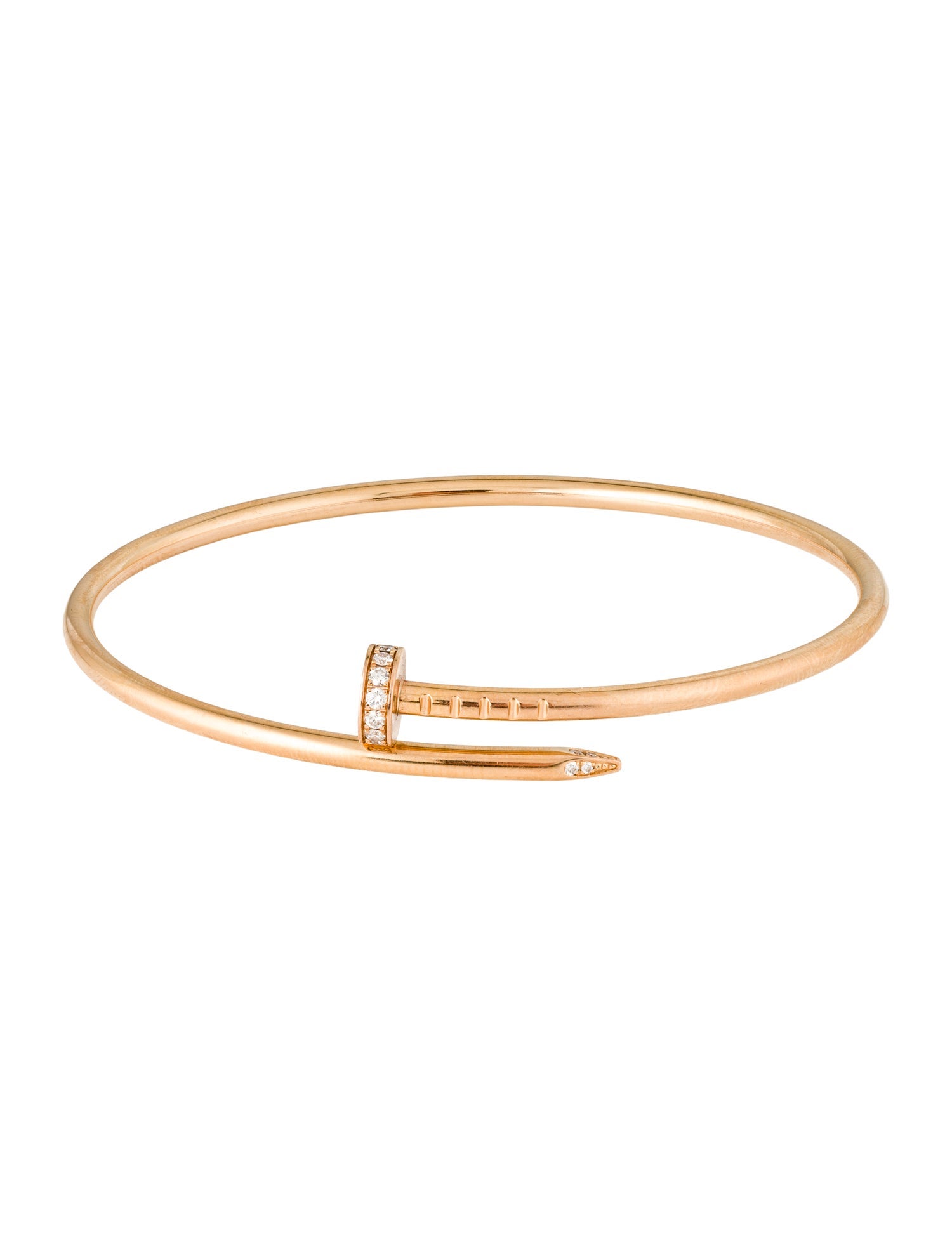 Cartier Juste un Clou Bracelet, Small Model, Diamonds