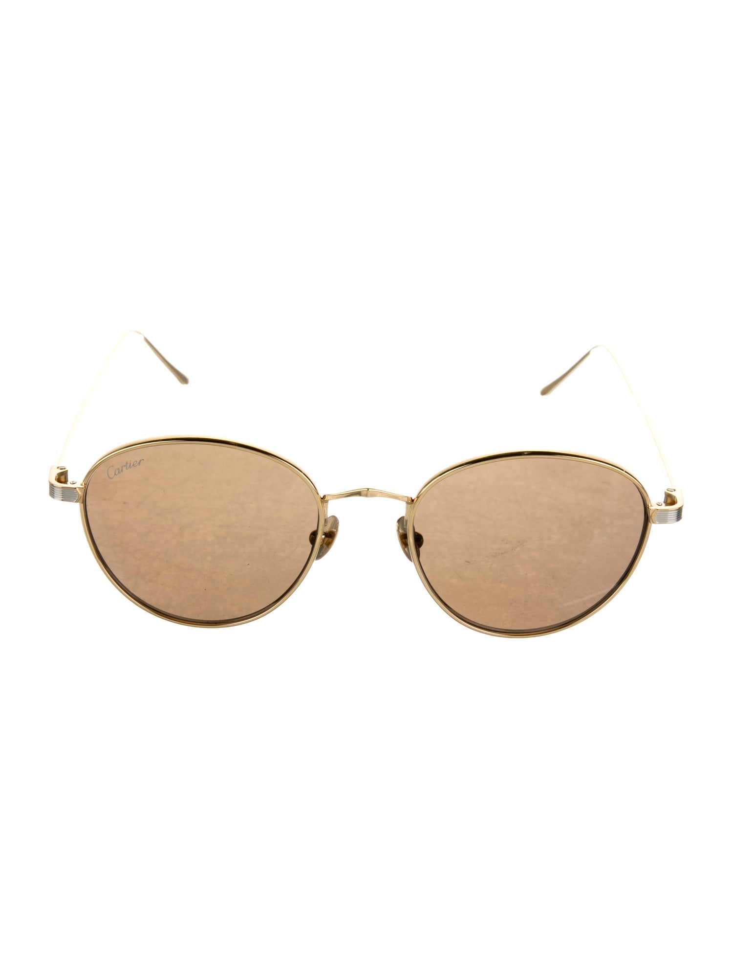 Cartier Round Tinted Sunglasses