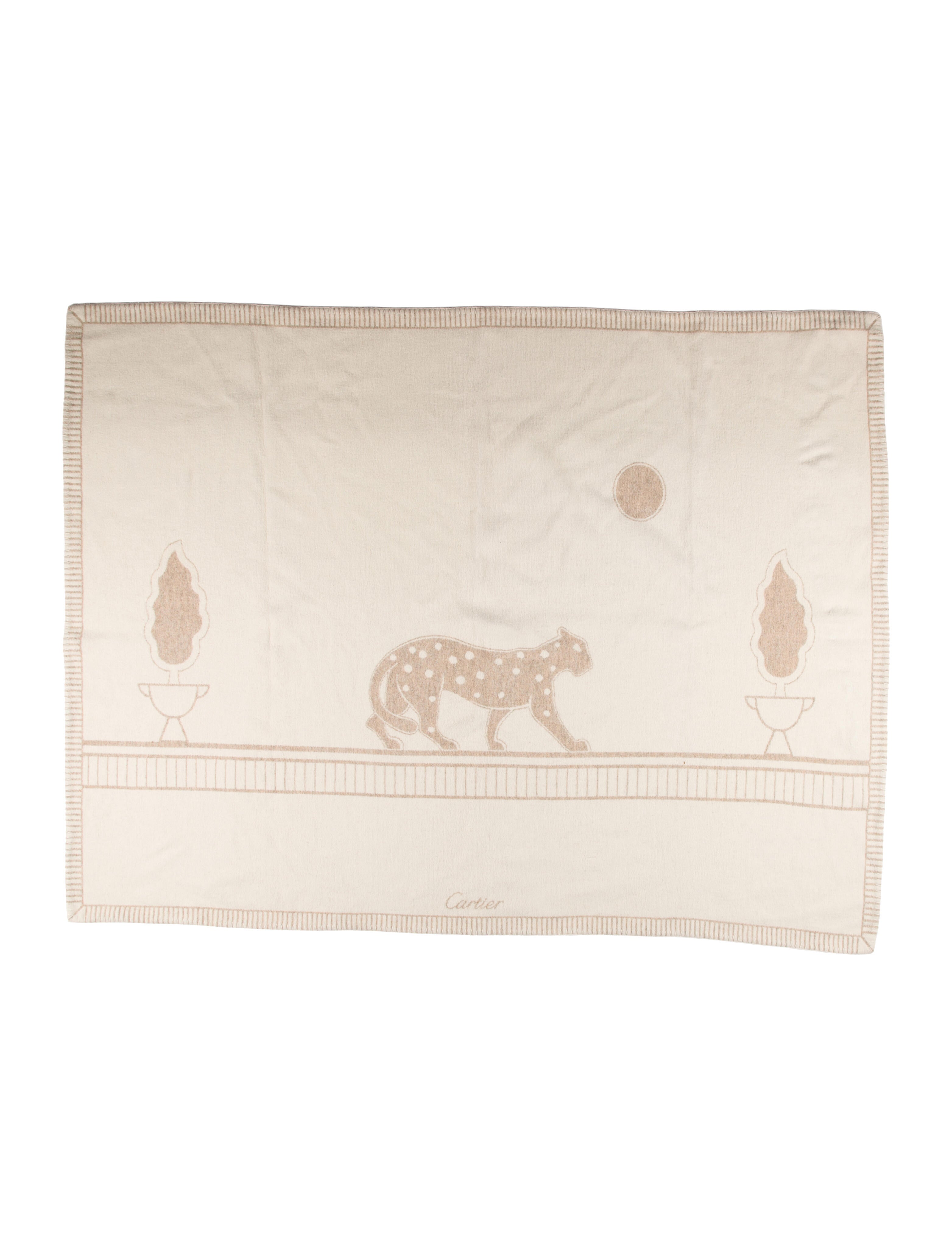 Cartier Panthère de Cartier Throw Blanket