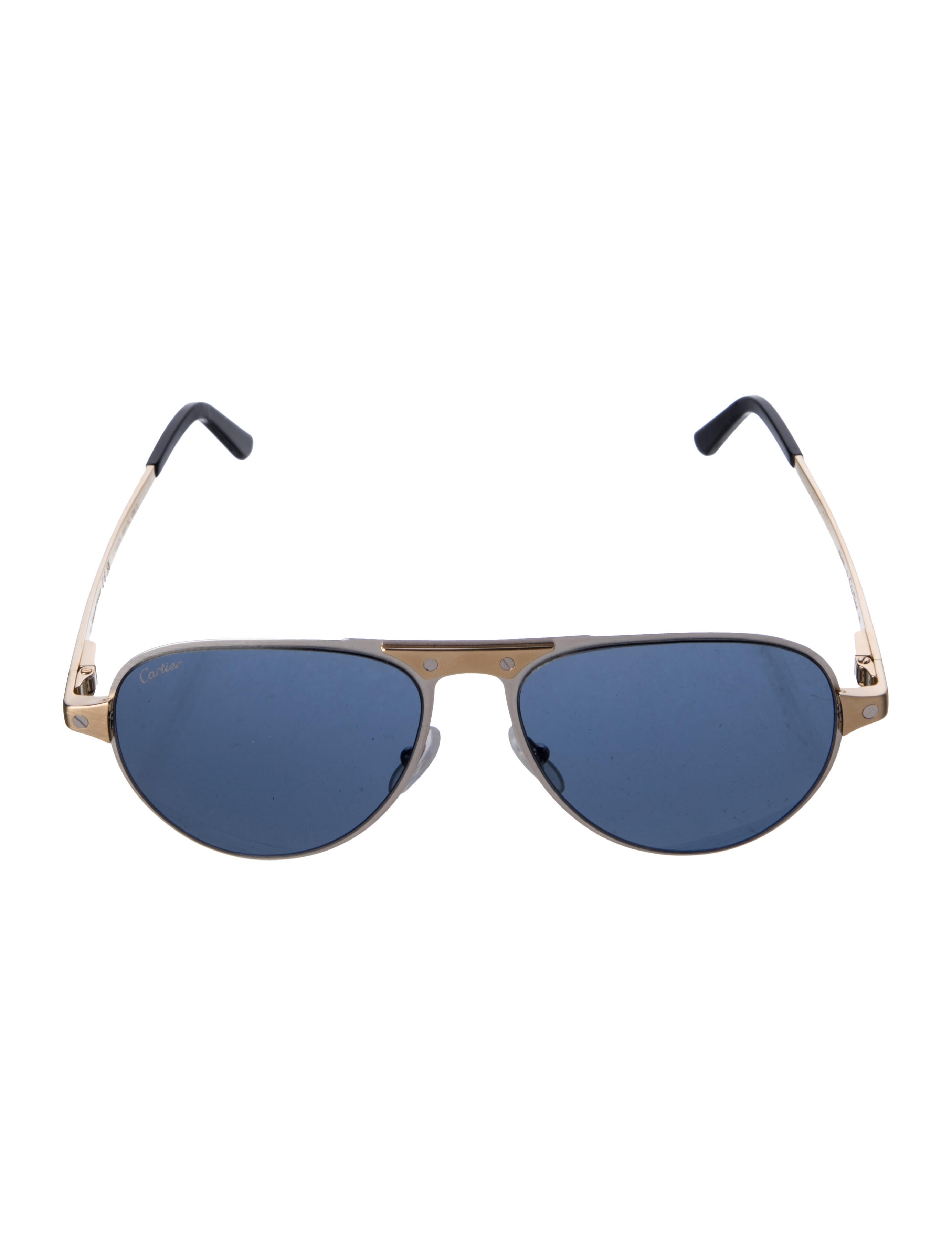 Cartier Aviator Tinted Sunglasses