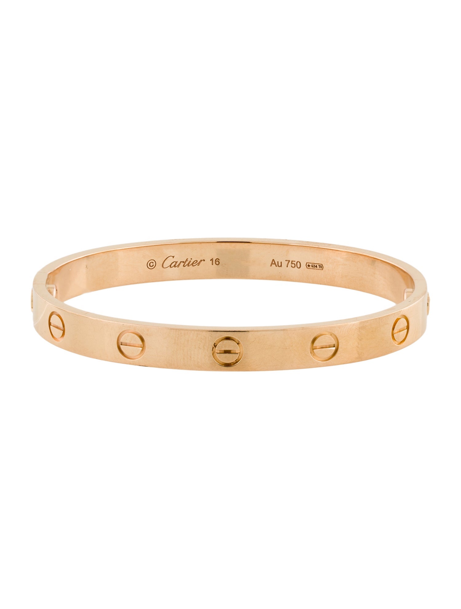 Cartier LOVE Bracelet, Classic Model