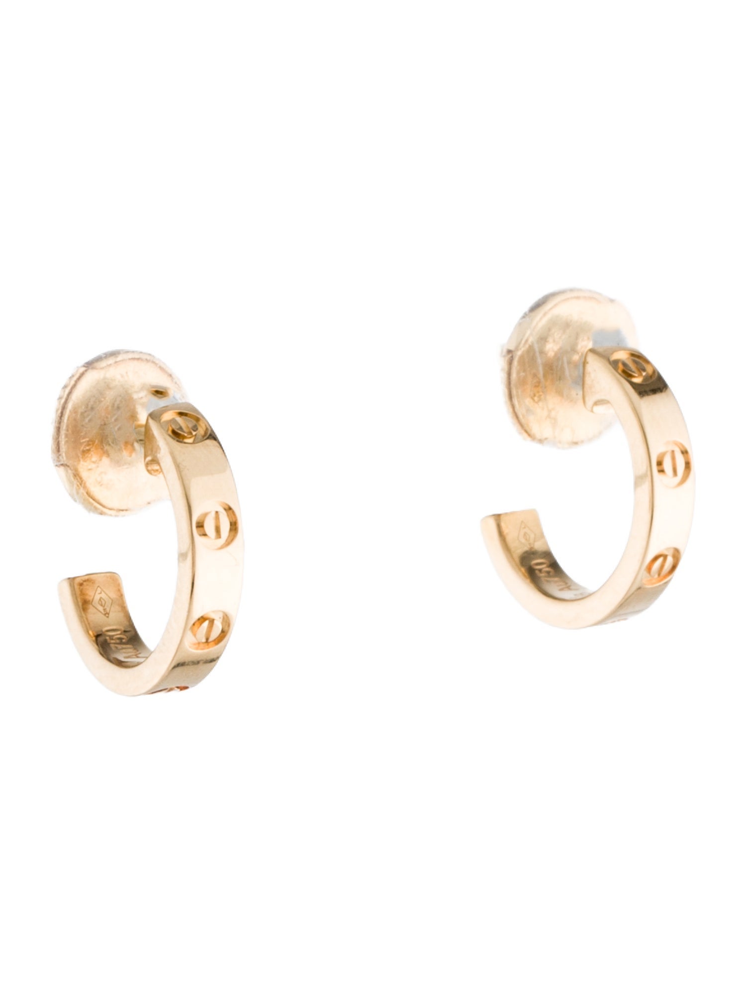 Cartier LOVE Small Hoop Earrings