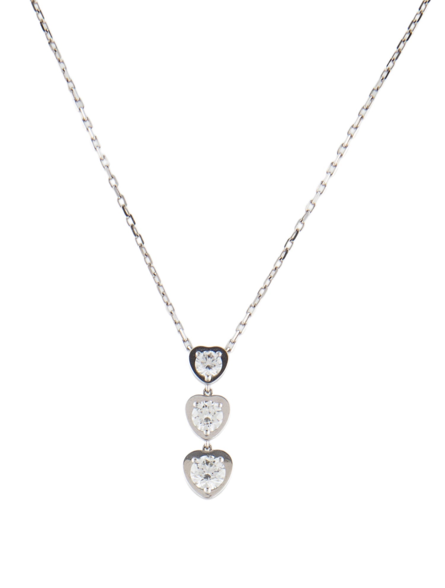 Cartier Diamants Legers Heart Necklace