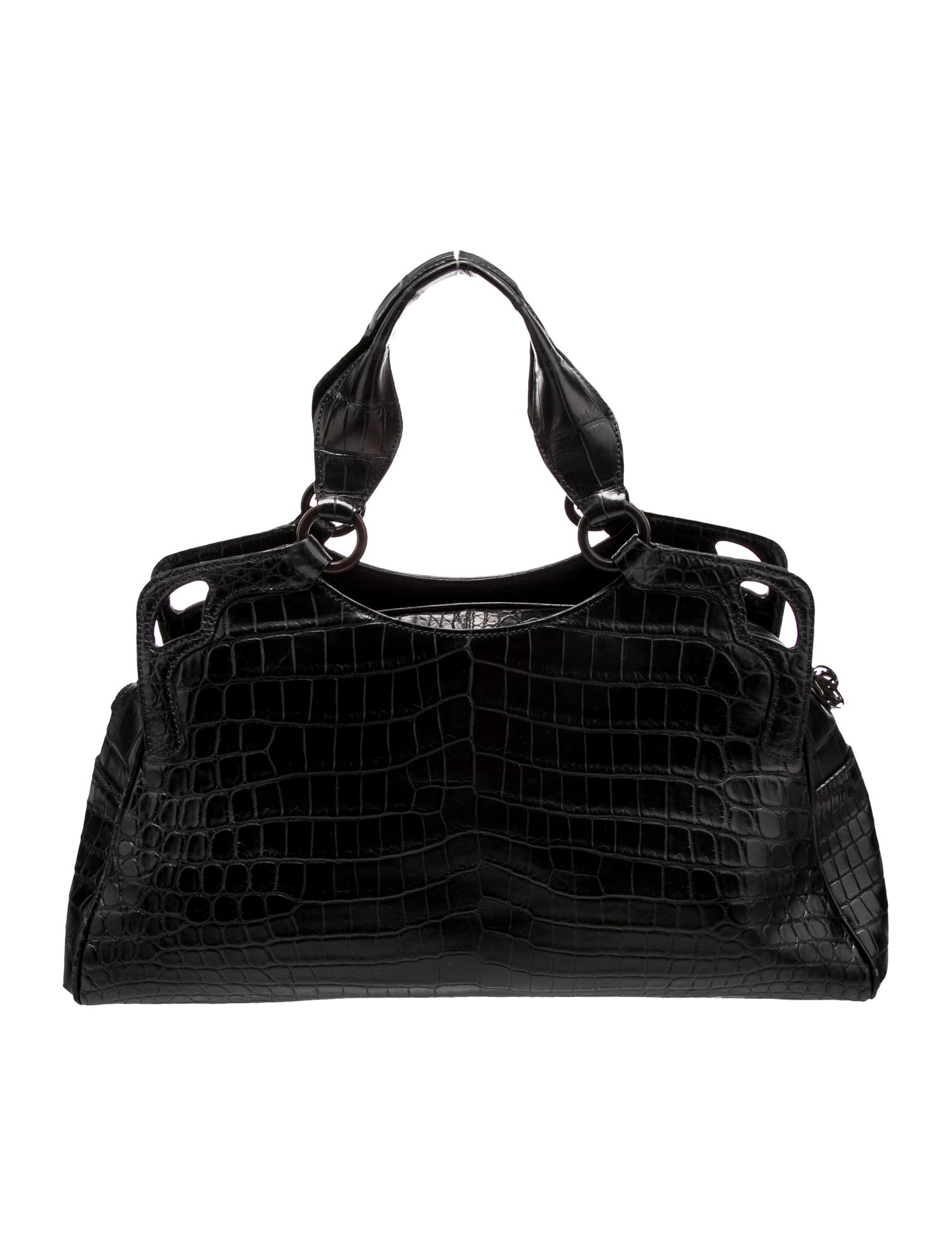 Cartier Crocodile Top Handle Bag w/ Tags