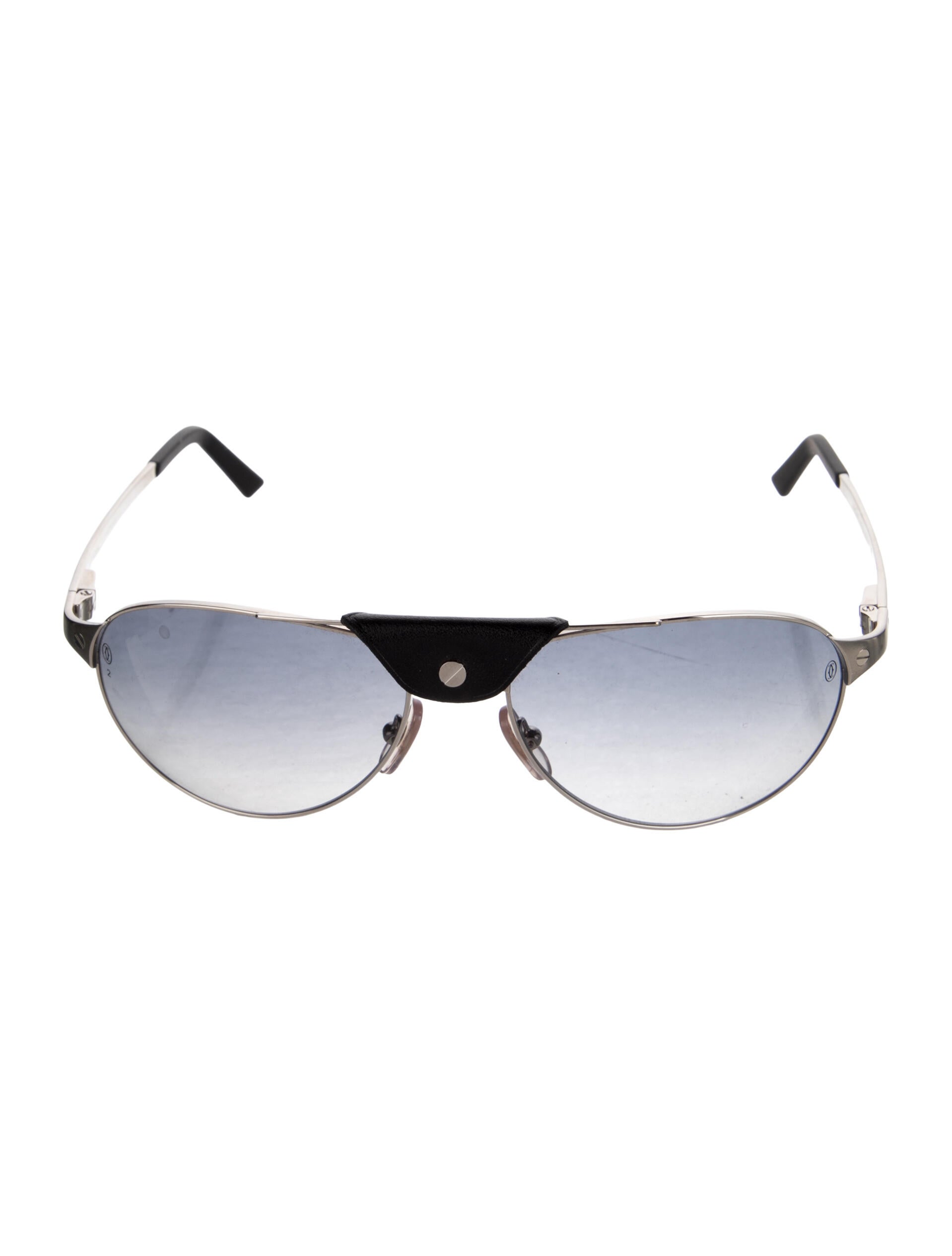 Cartier Santos-Dumont Aviator Sunglasses