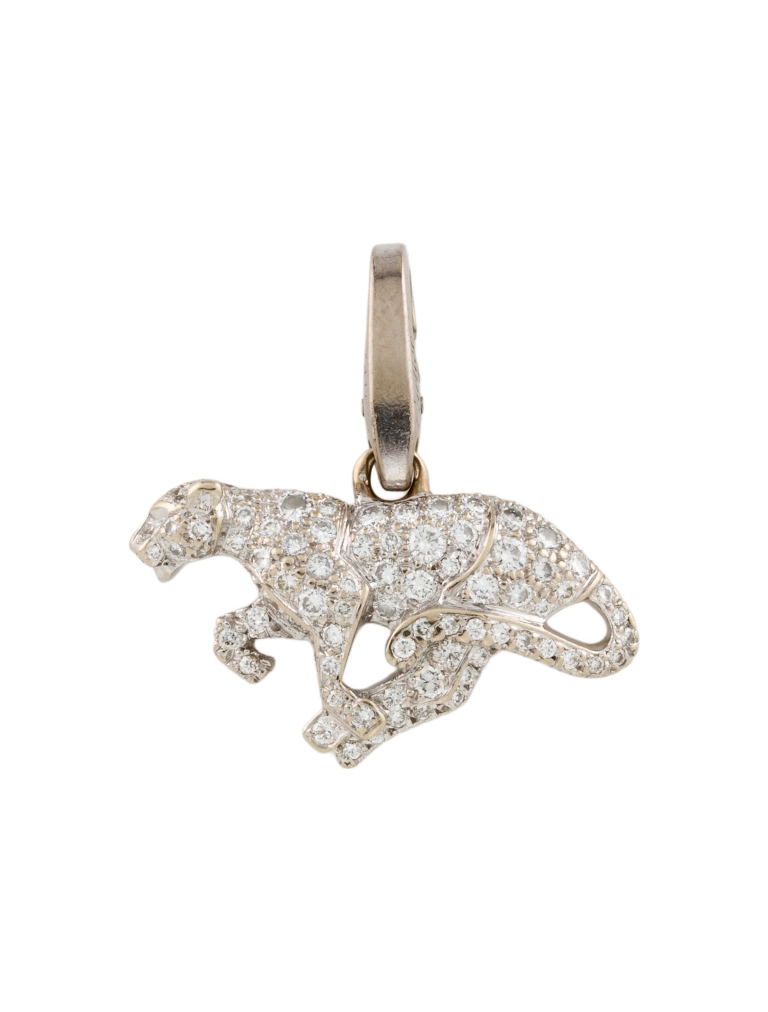 Cartier Vintage Diamond Panthère de Cartier Charm