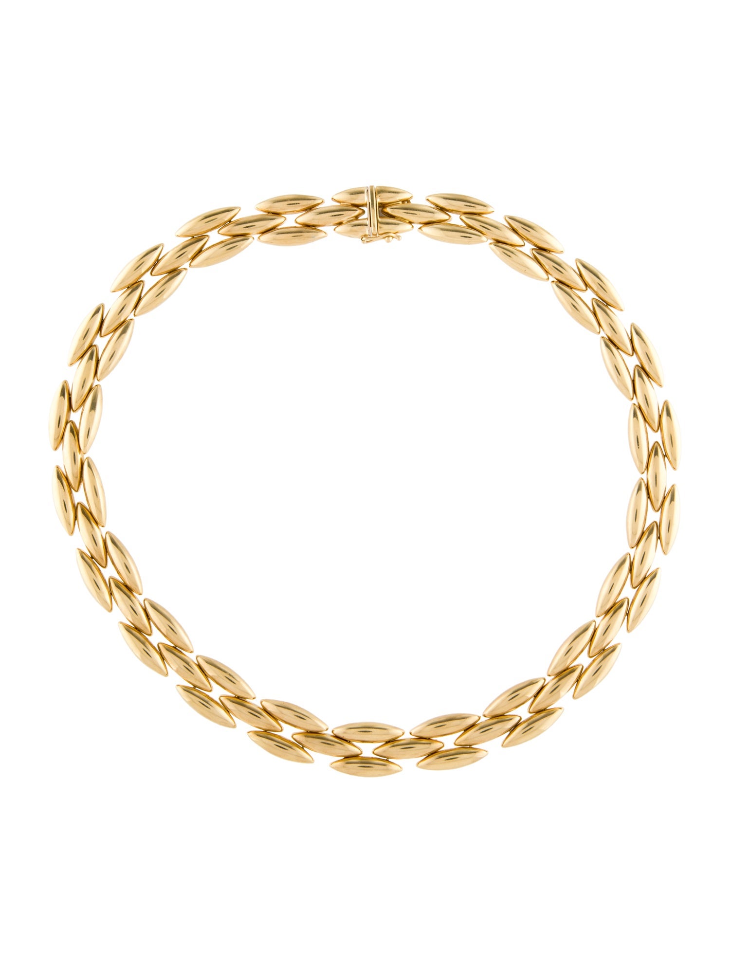 Cartier Vintage Gentiane Link Necklace