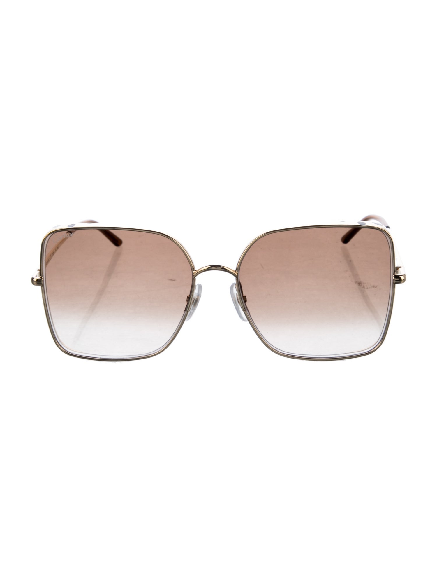 Cartier Panthere De Cartier Oversize Sunglasses