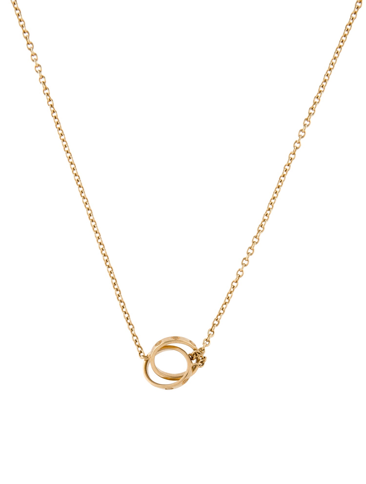 Cartier LOVE Interlocking Necklace