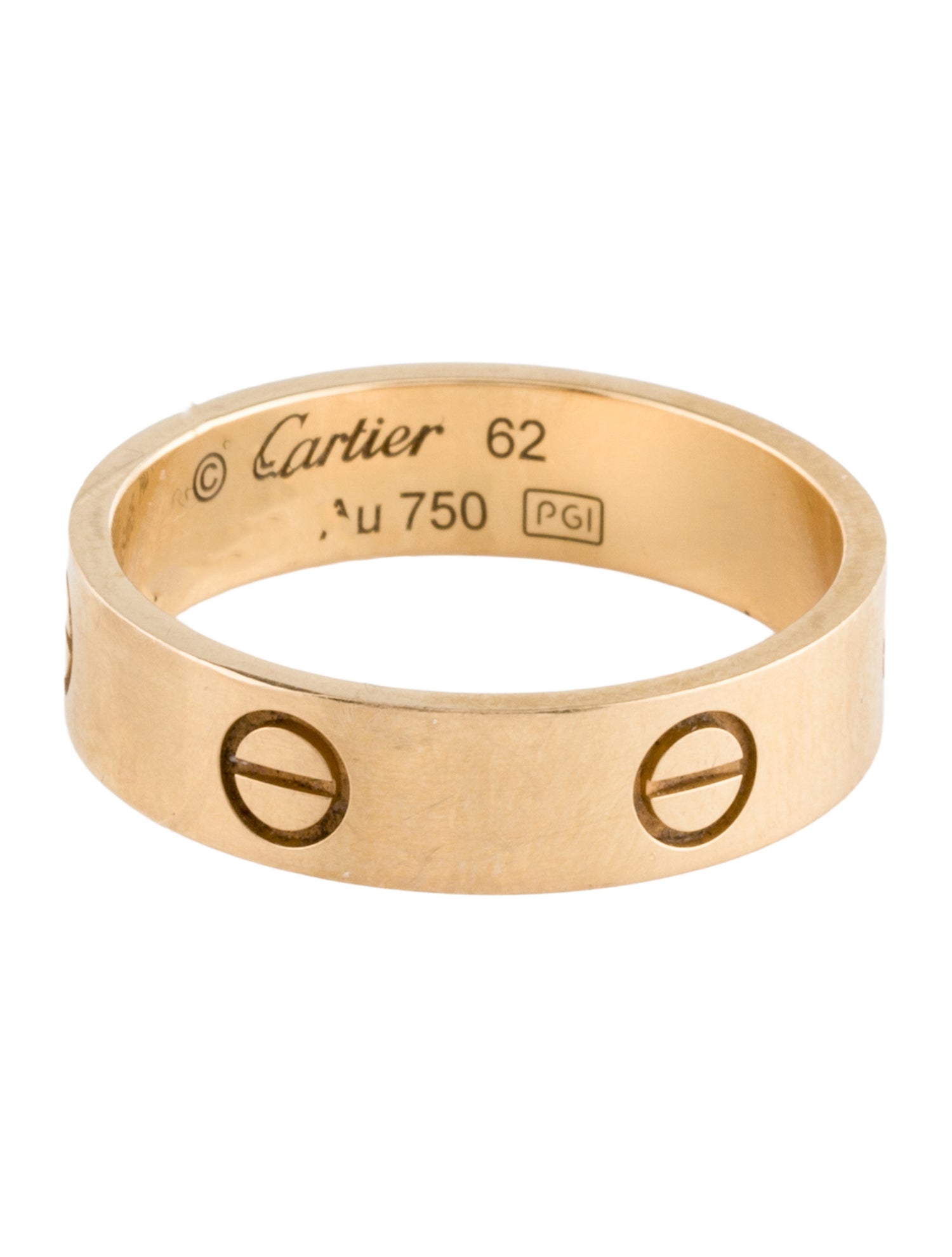 Cartier LOVE Ring, Classic Model