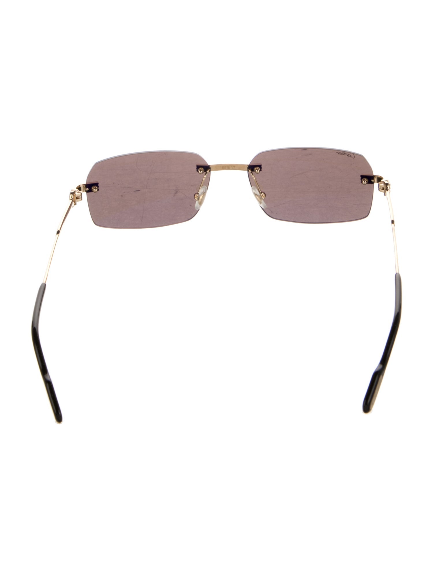 Cartier Square Tinted Sunglasses