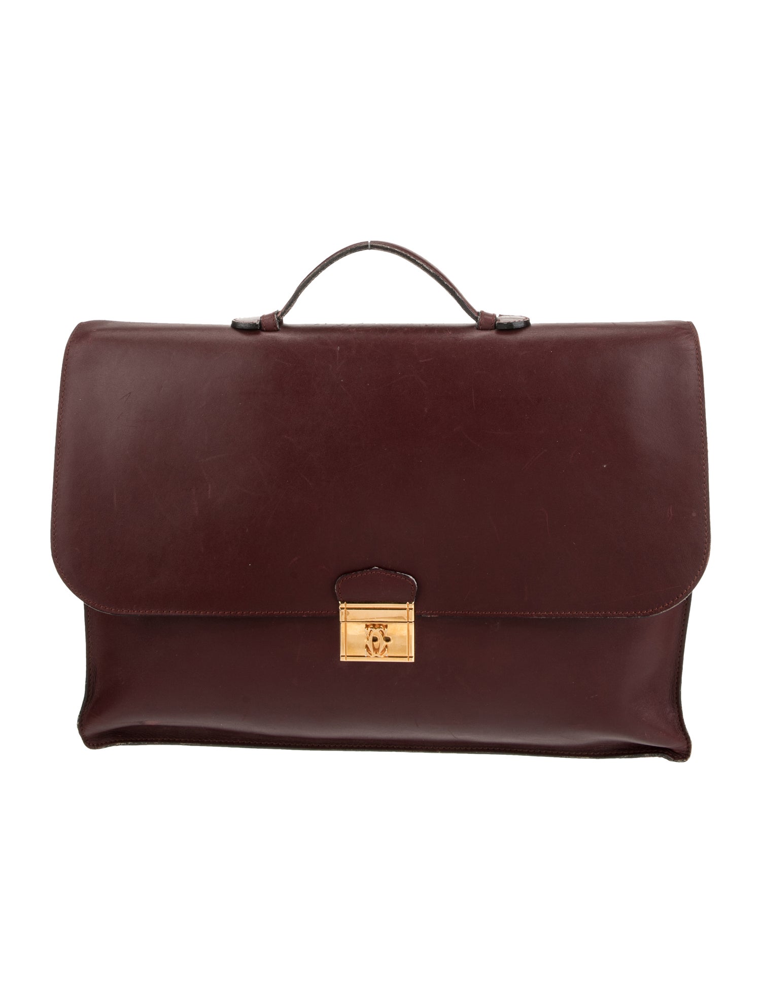 Cartier Leather Briefcase