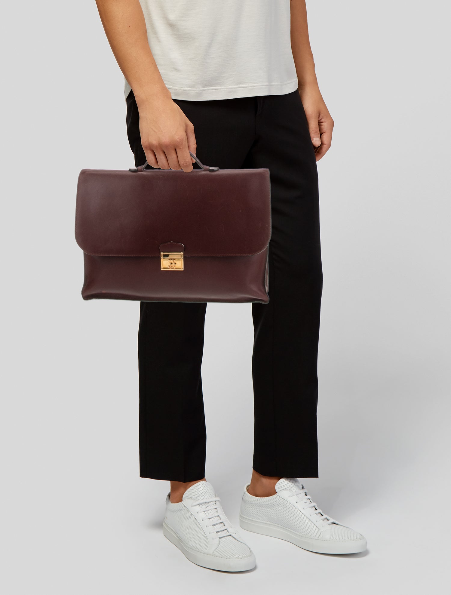 Cartier Leather Briefcase