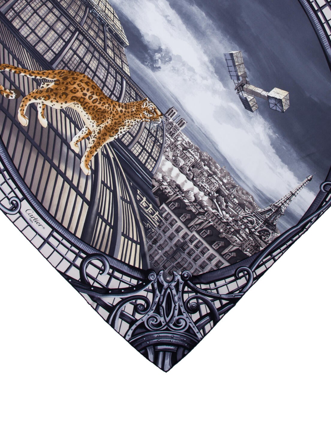 Cartier Silk Printed Scarf