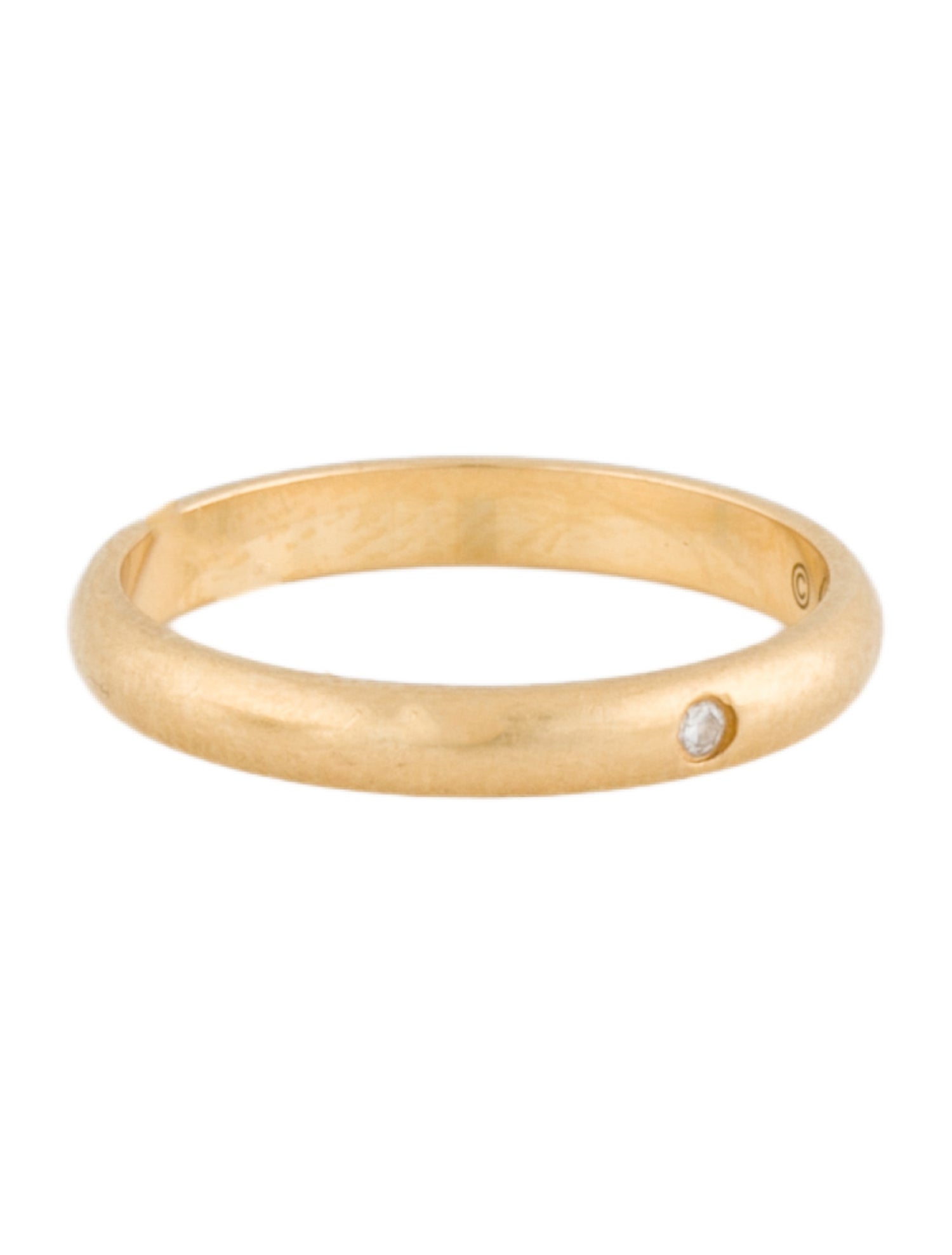 Cartier 1895 Wedding Band, 1 Diamond