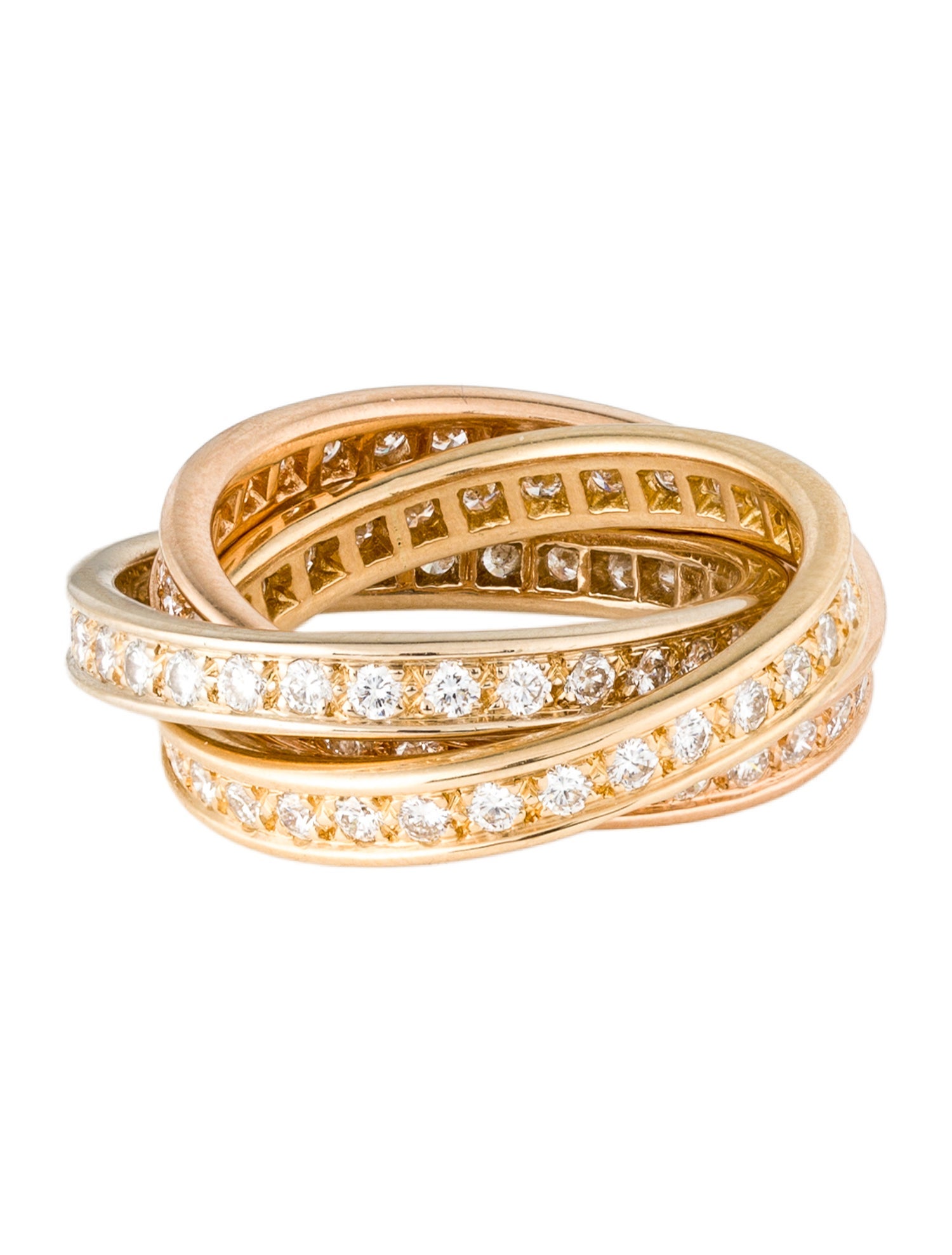 Cartier Diamond Trinity Ring