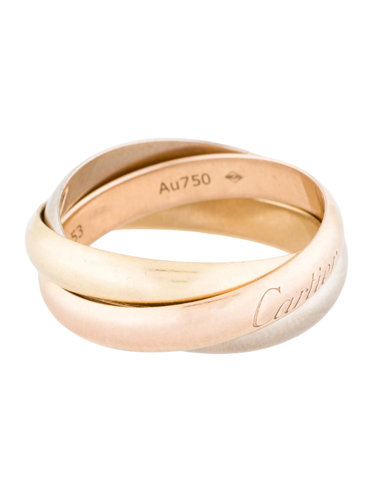 Cartier Trinity Ring, Classic Model