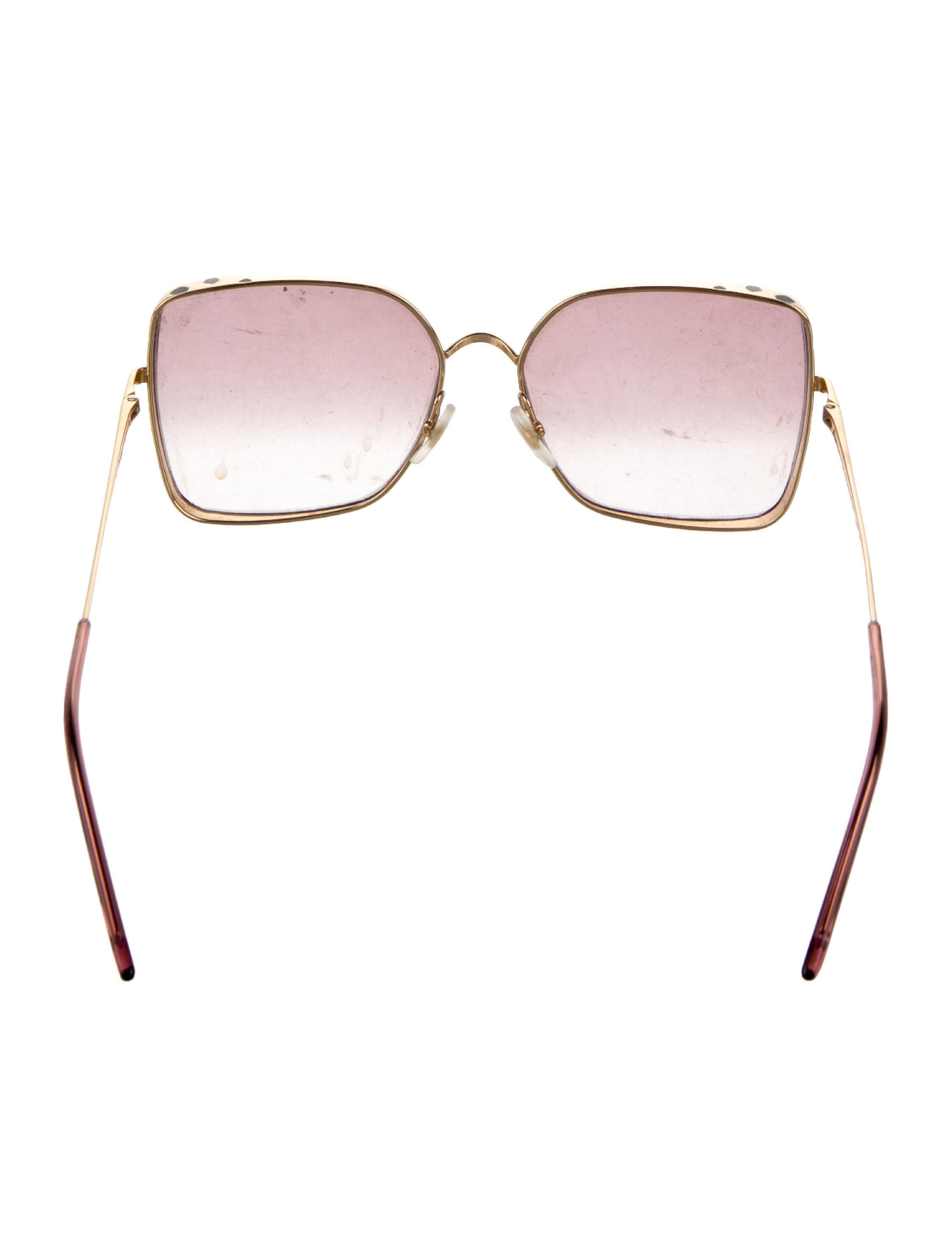 Cartier Oversize Gradient Sunglasses