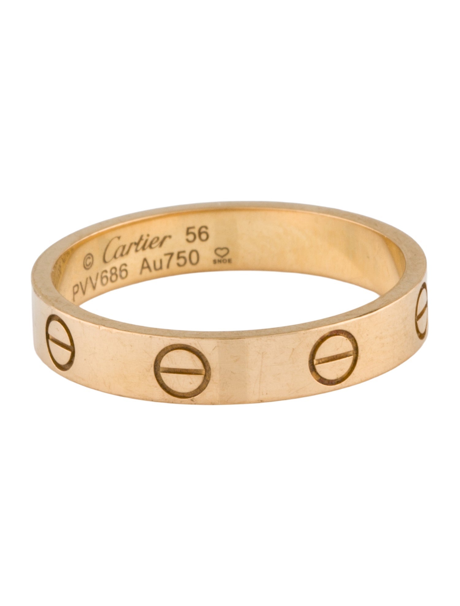 Cartier LOVE Ring, Small Model