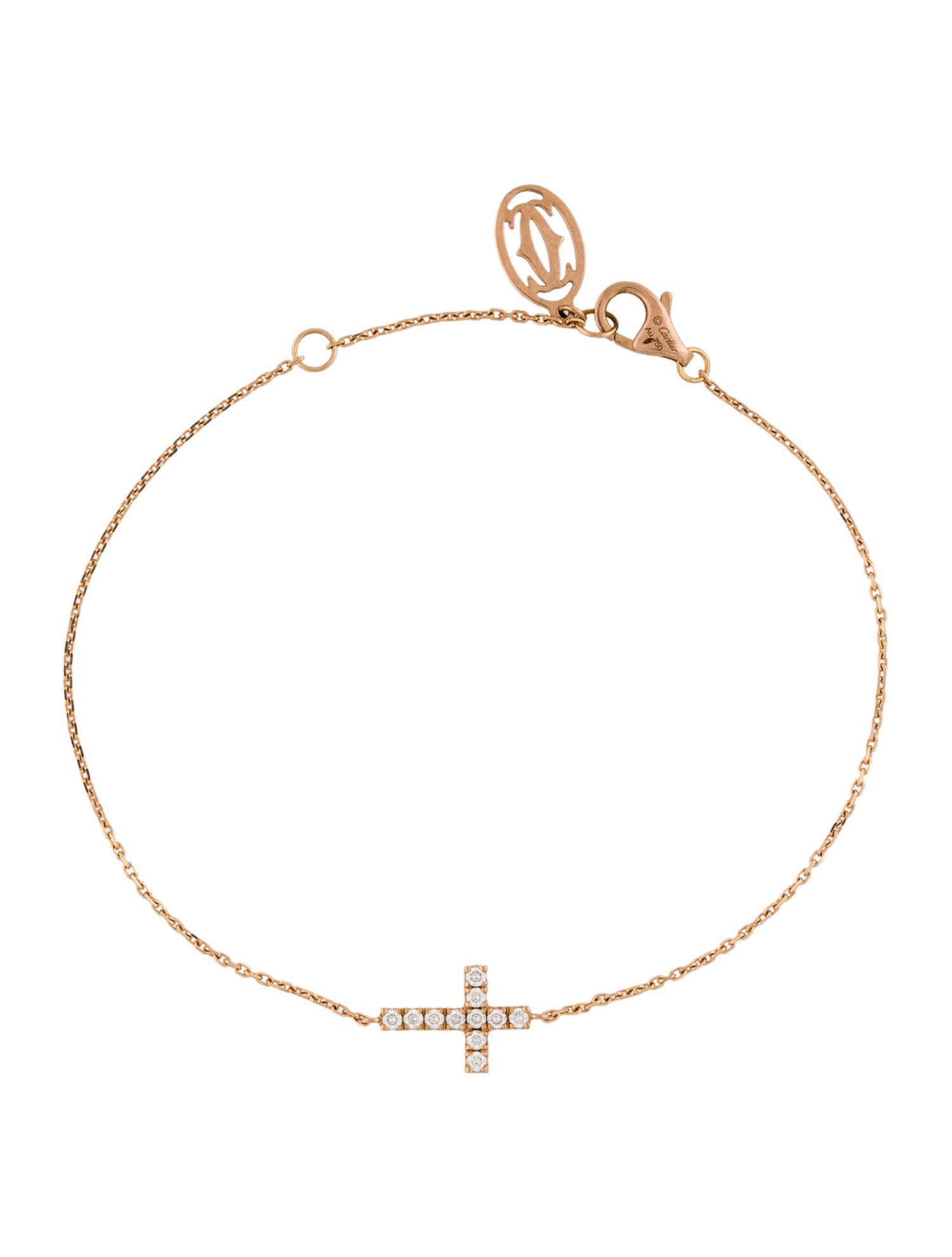 Cartier Diamond Cross Symbol, On Chain